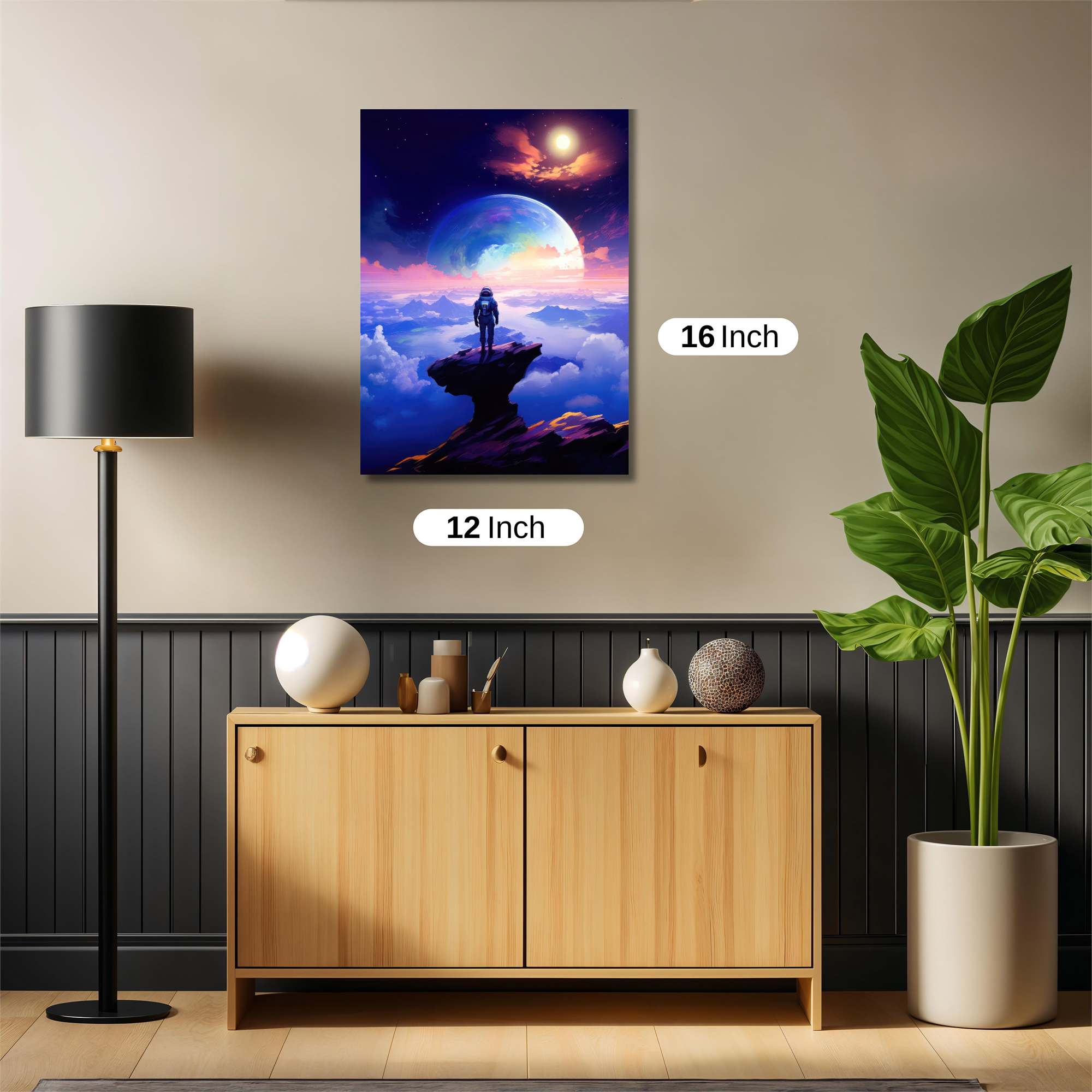 Astronaut Serenity Safe Wall Magnetic / M