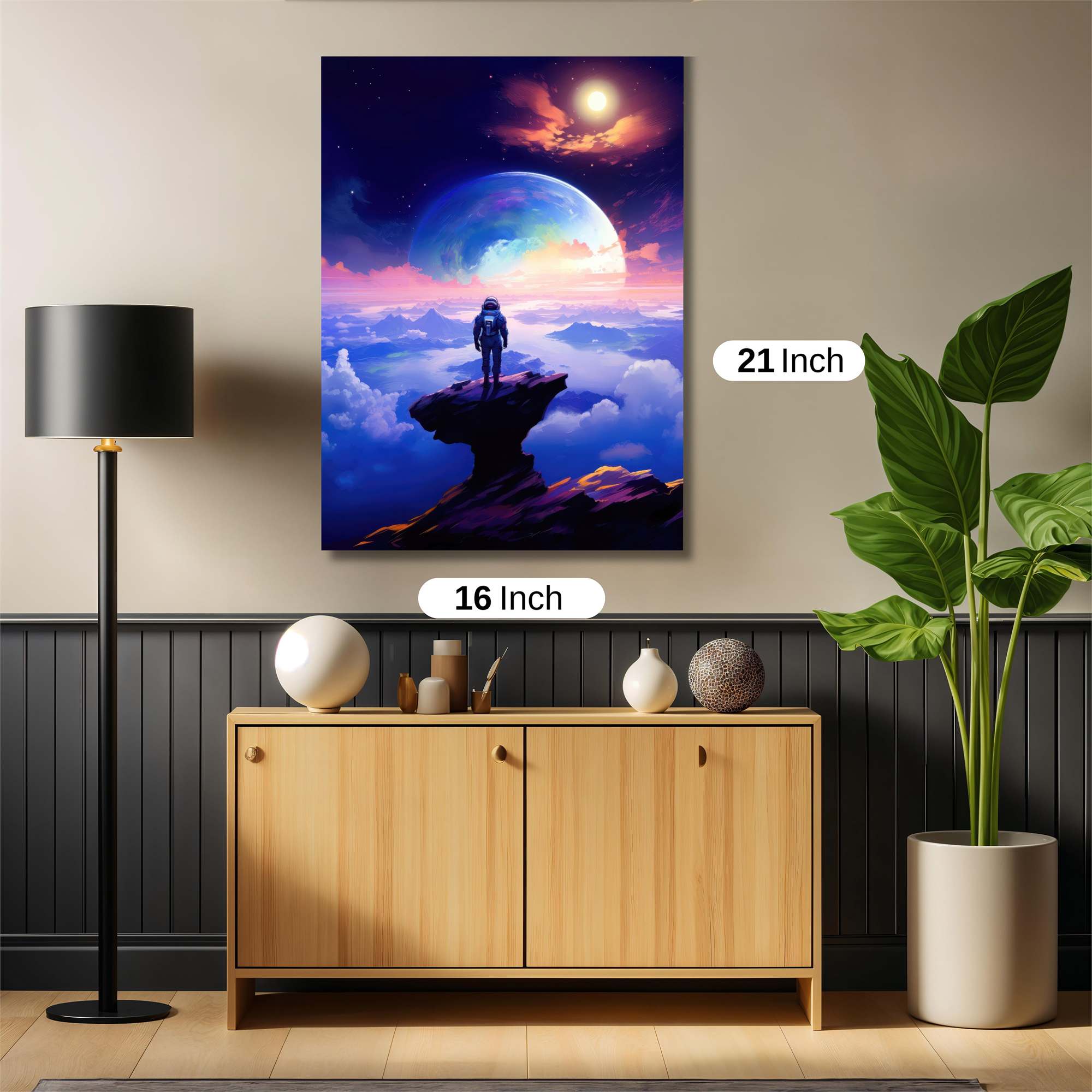 Astronaut Serenity Safe Wall Magnetic / M