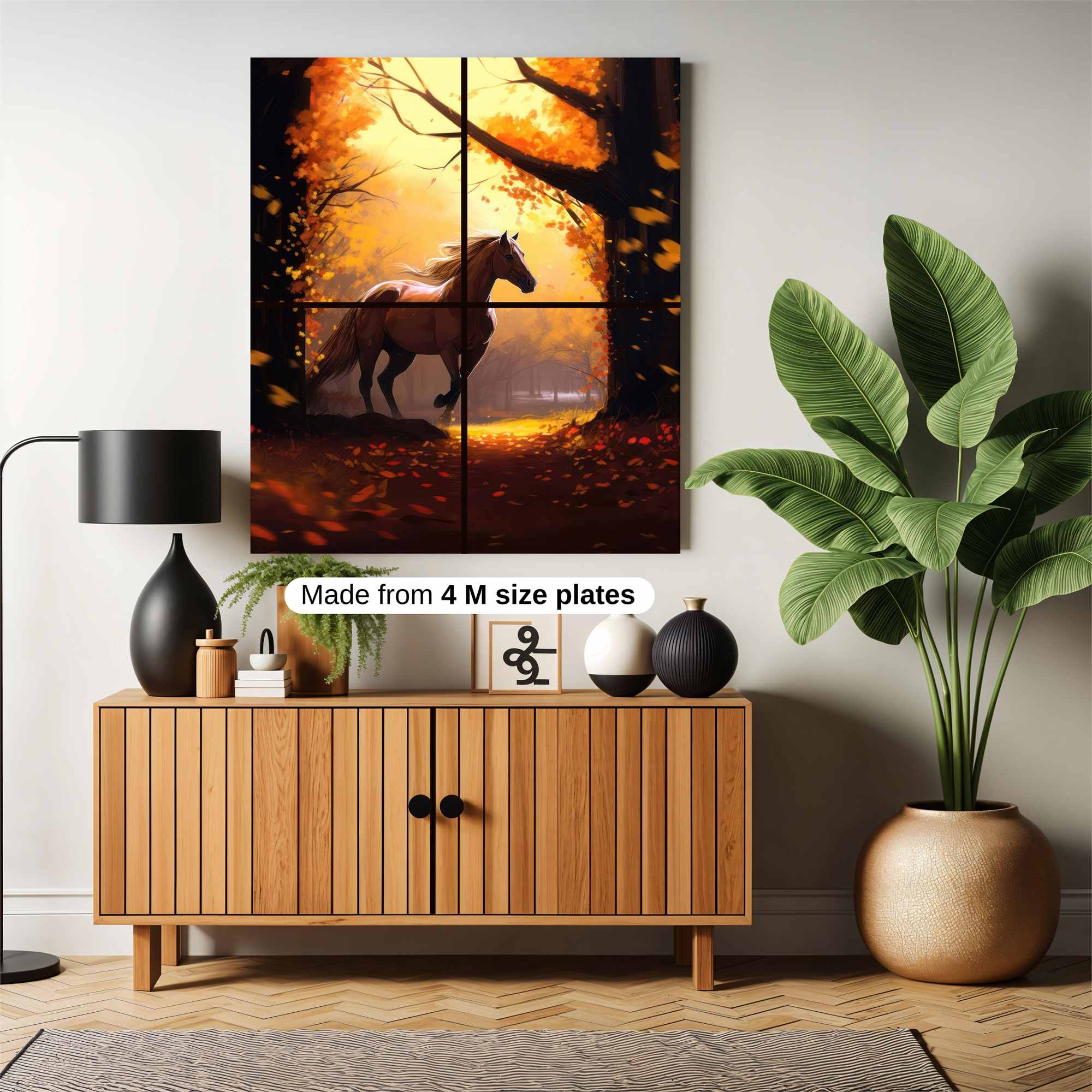 Autumn Gallop Safe Wall Magnetic / M