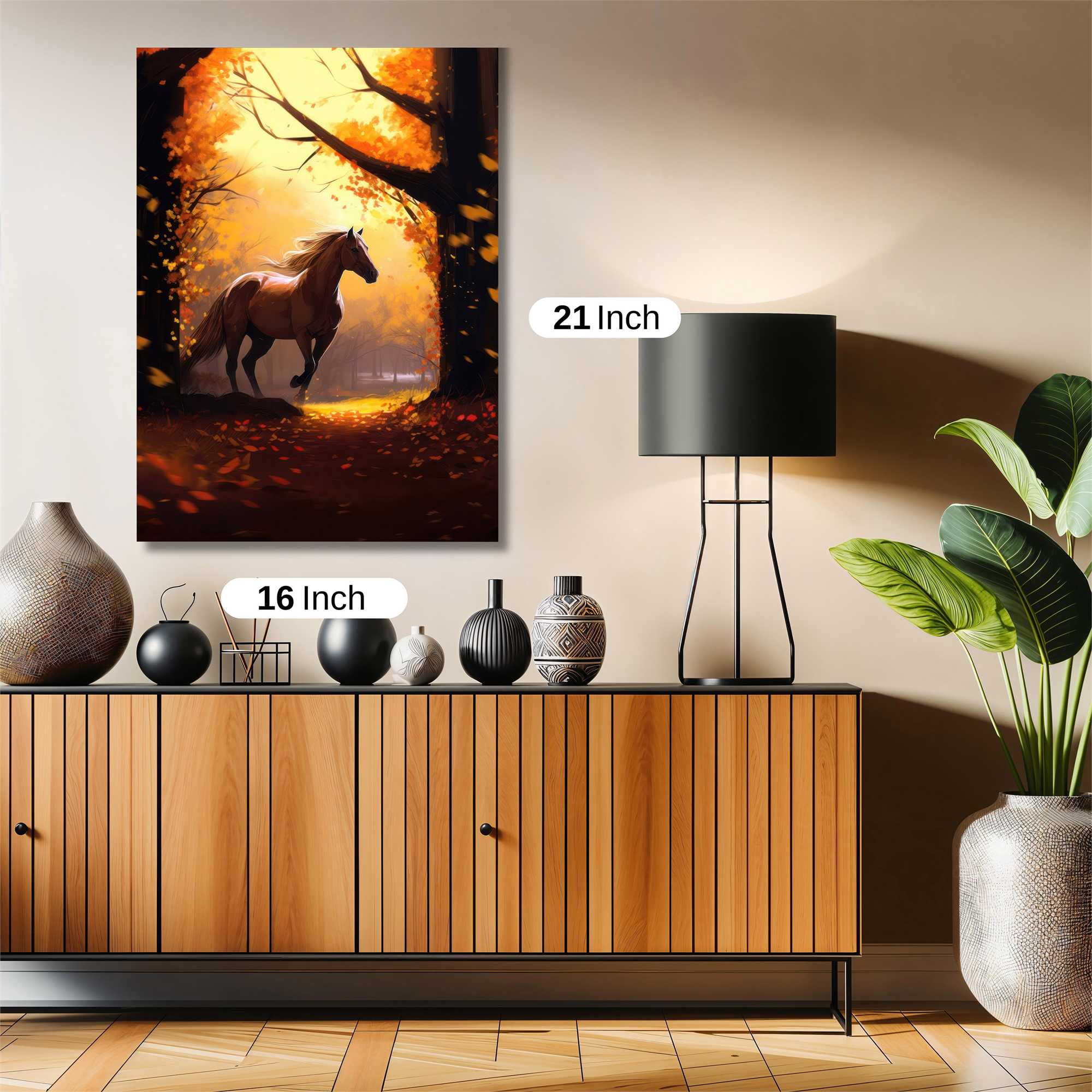 Autumn Gallop Safe Wall Magnetic / M