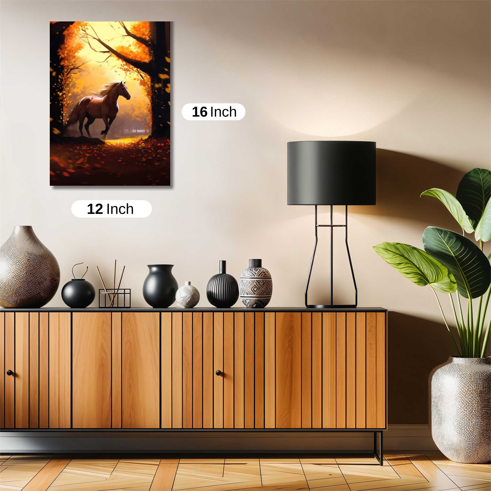 Autumn Gallop Safe Wall Magnetic / M