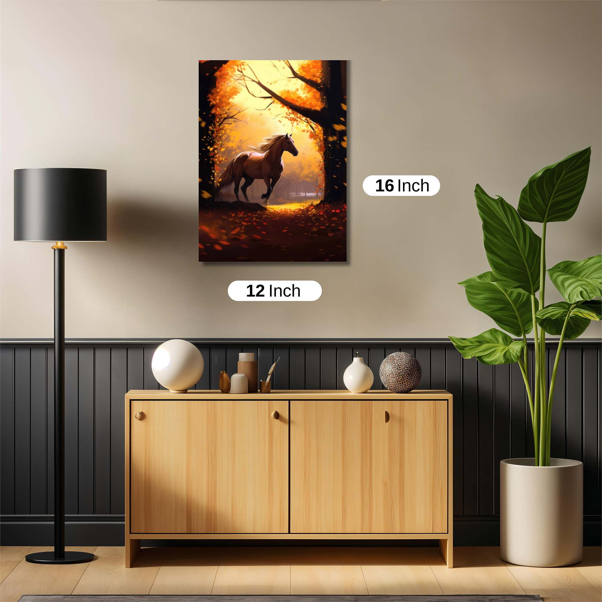 Autumn Gallop Safe Wall Magnetic / M