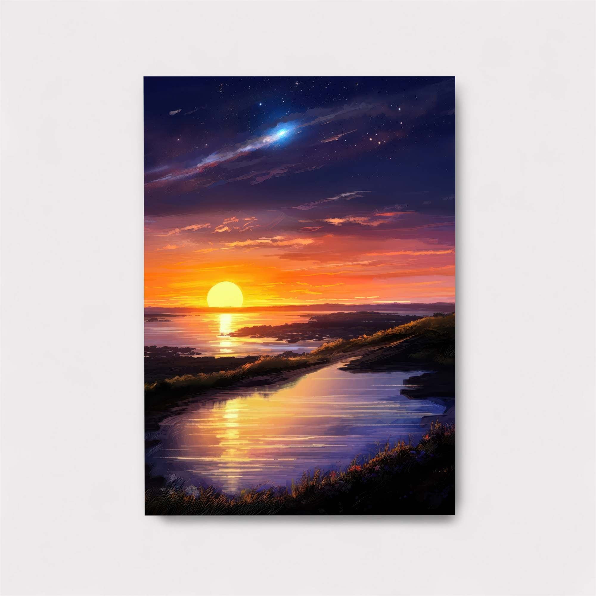 Sunset Serenity Safe Wall Magnetic / M