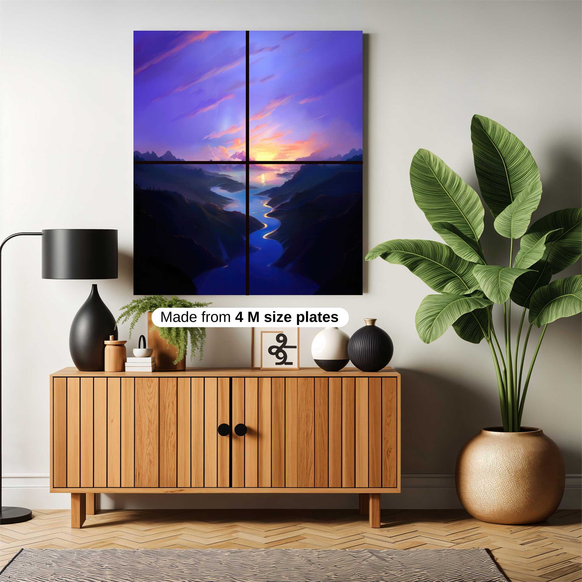 Sunset Serenity Safe Wall Magnetic / M