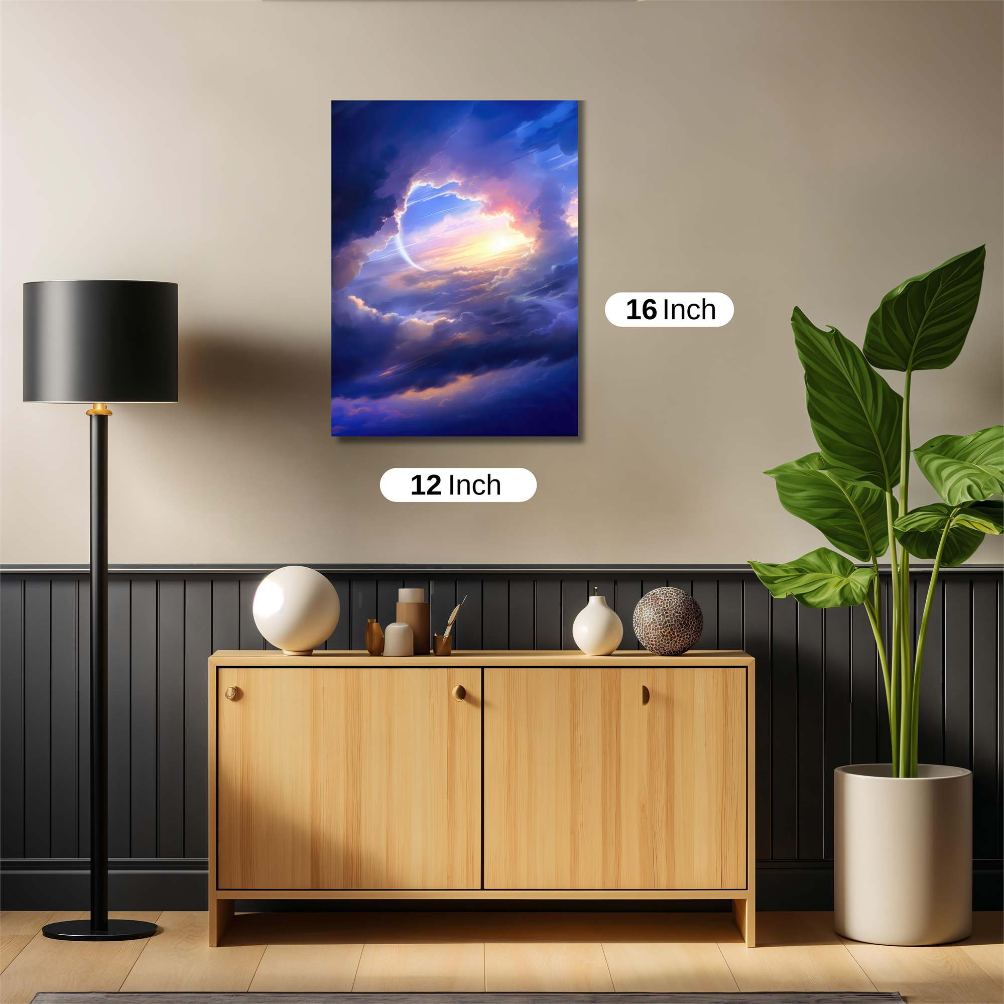 Lunar Serenity Safe Wall Magnetic / M
