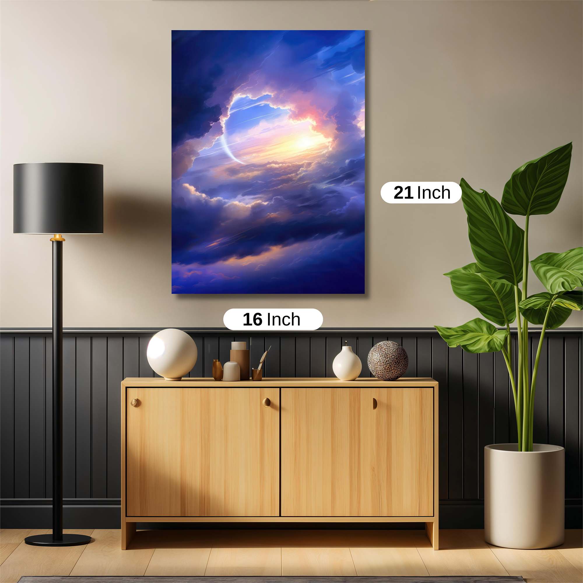 Lunar Serenity Safe Wall Magnetic / M