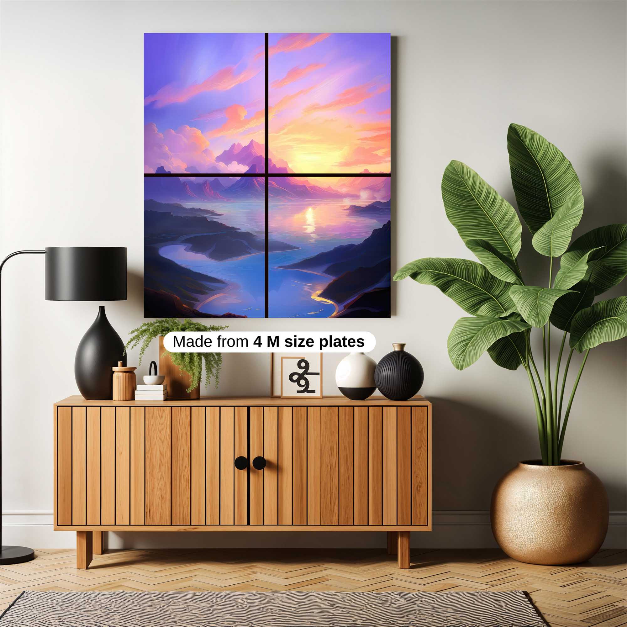 Sunset Serenity Safe Wall Magnetic / M