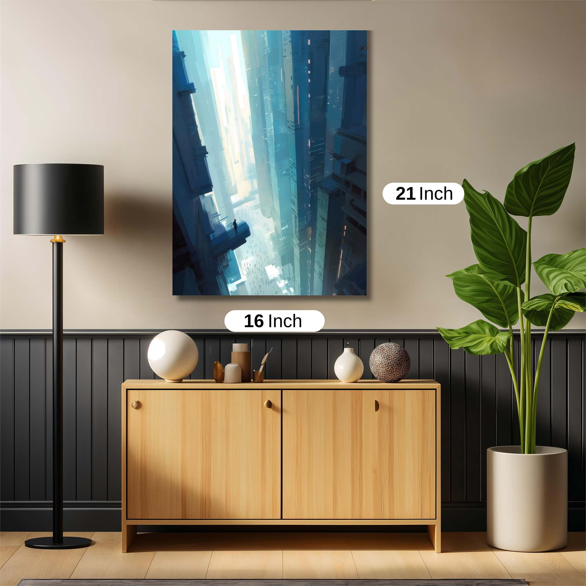 City Abyss Safe Wall Magnetic / M