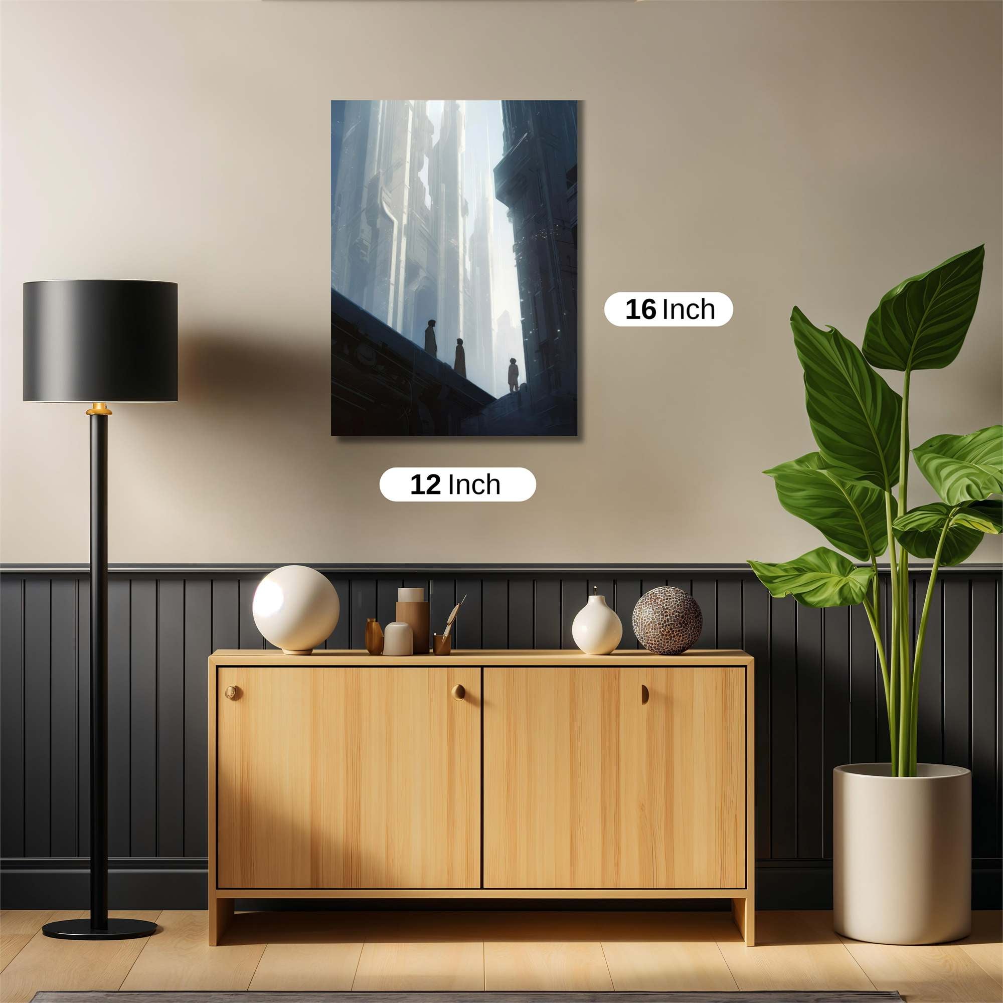 Skyward Serenity Safe Wall Magnetic / M