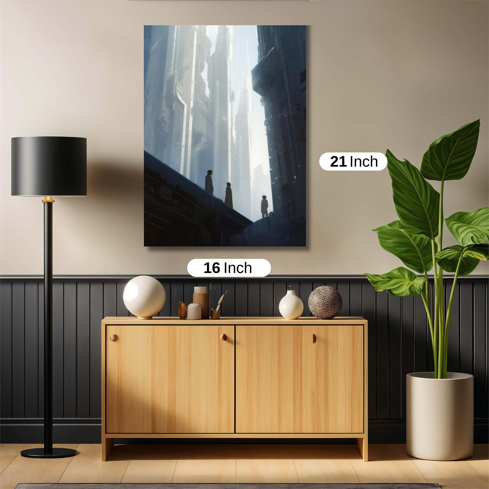 Skyward Serenity Safe Wall Magnetic / M