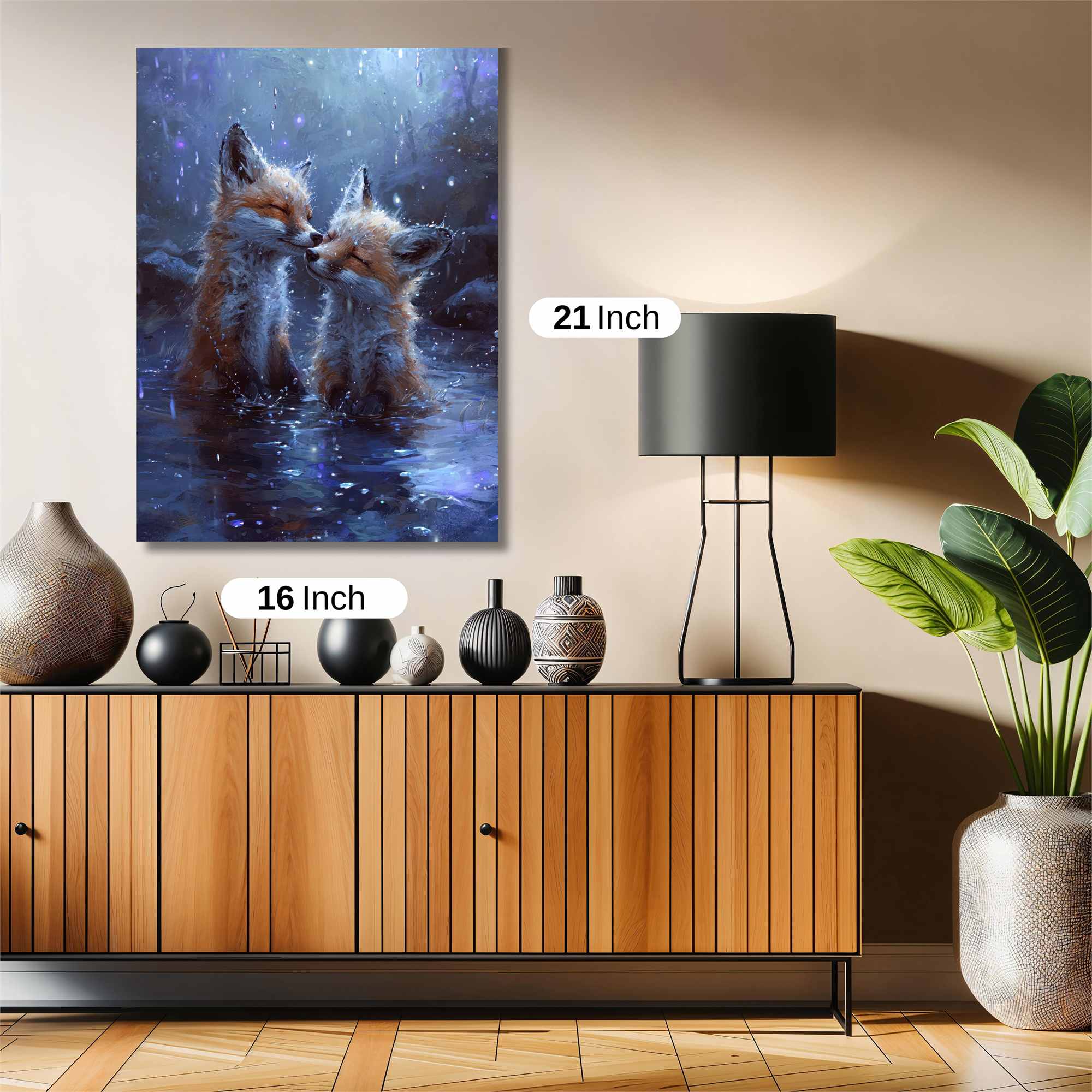 Foxes Bliss Safe Wall Magnetic / M