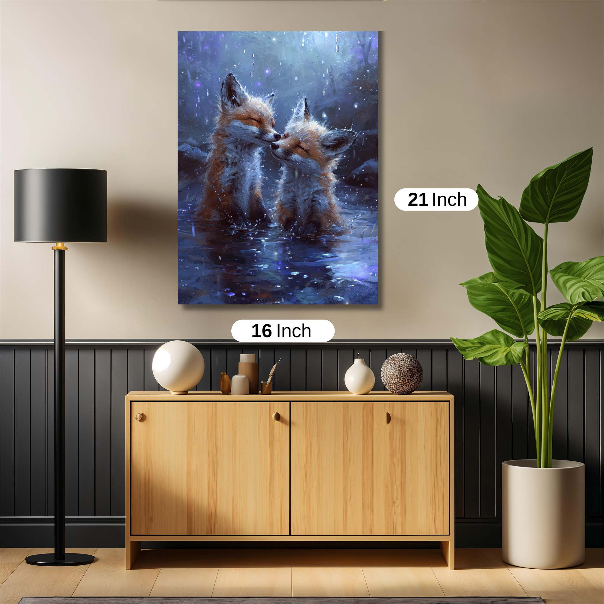 Foxes Bliss Safe Wall Magnetic / M