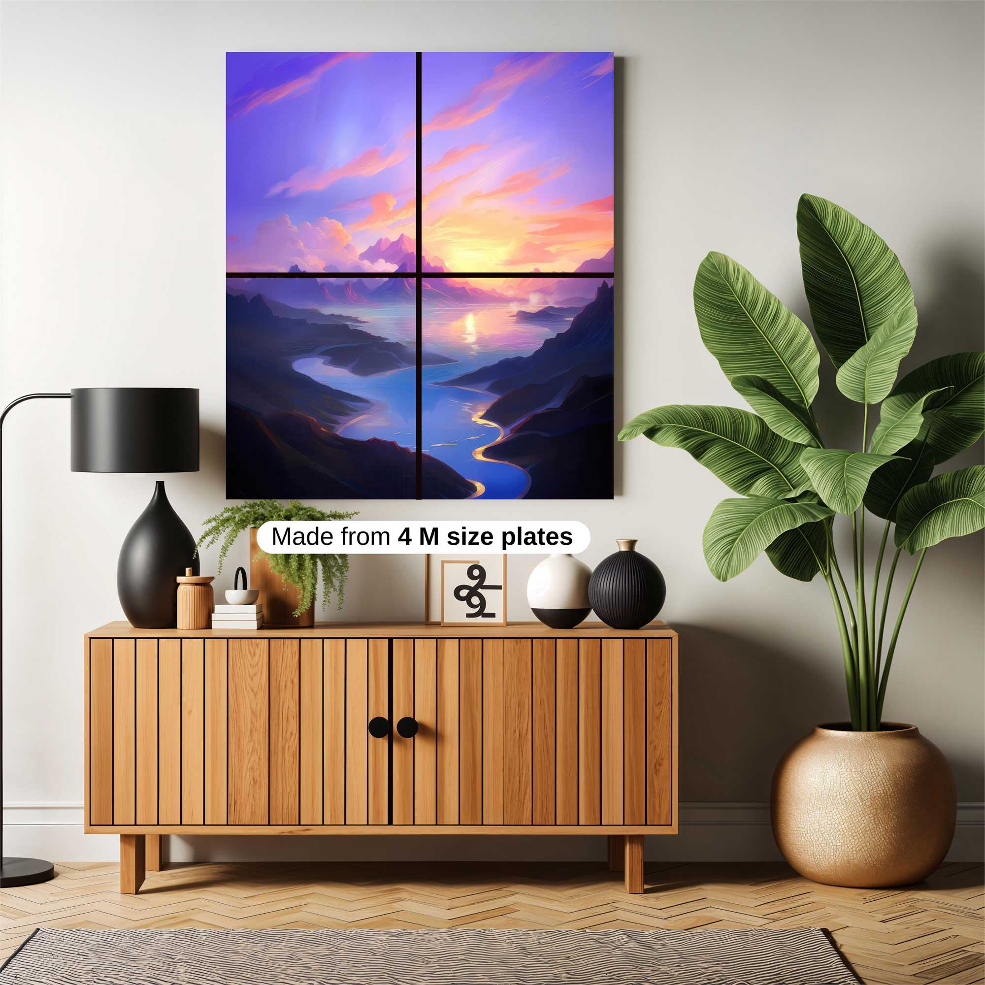 Sunrise Serenity Safe Wall Magnetic / M
