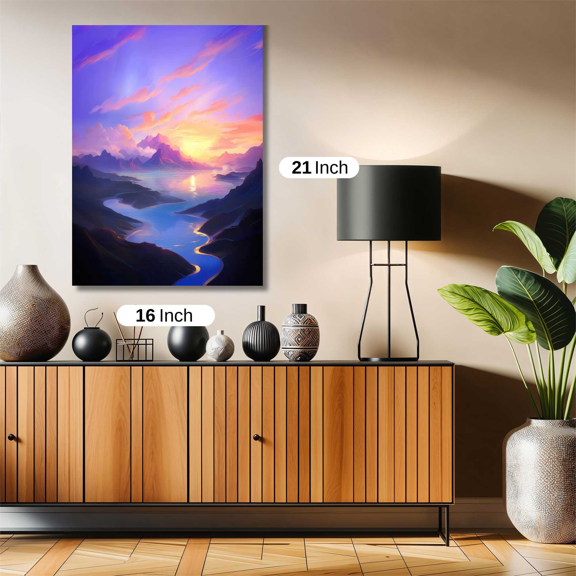 Sunrise Serenity Safe Wall Magnetic / M