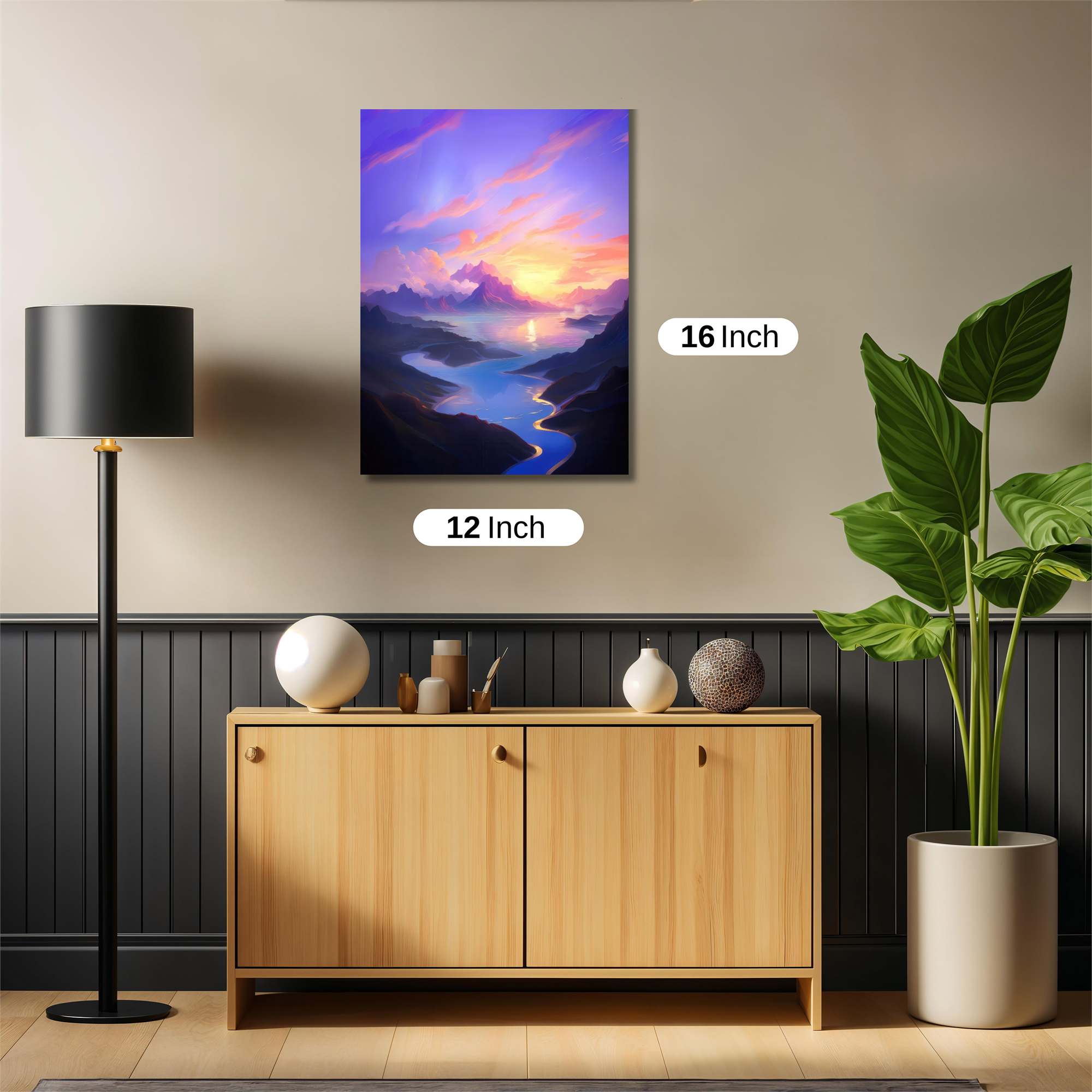 Sunrise Serenity Safe Wall Magnetic / M
