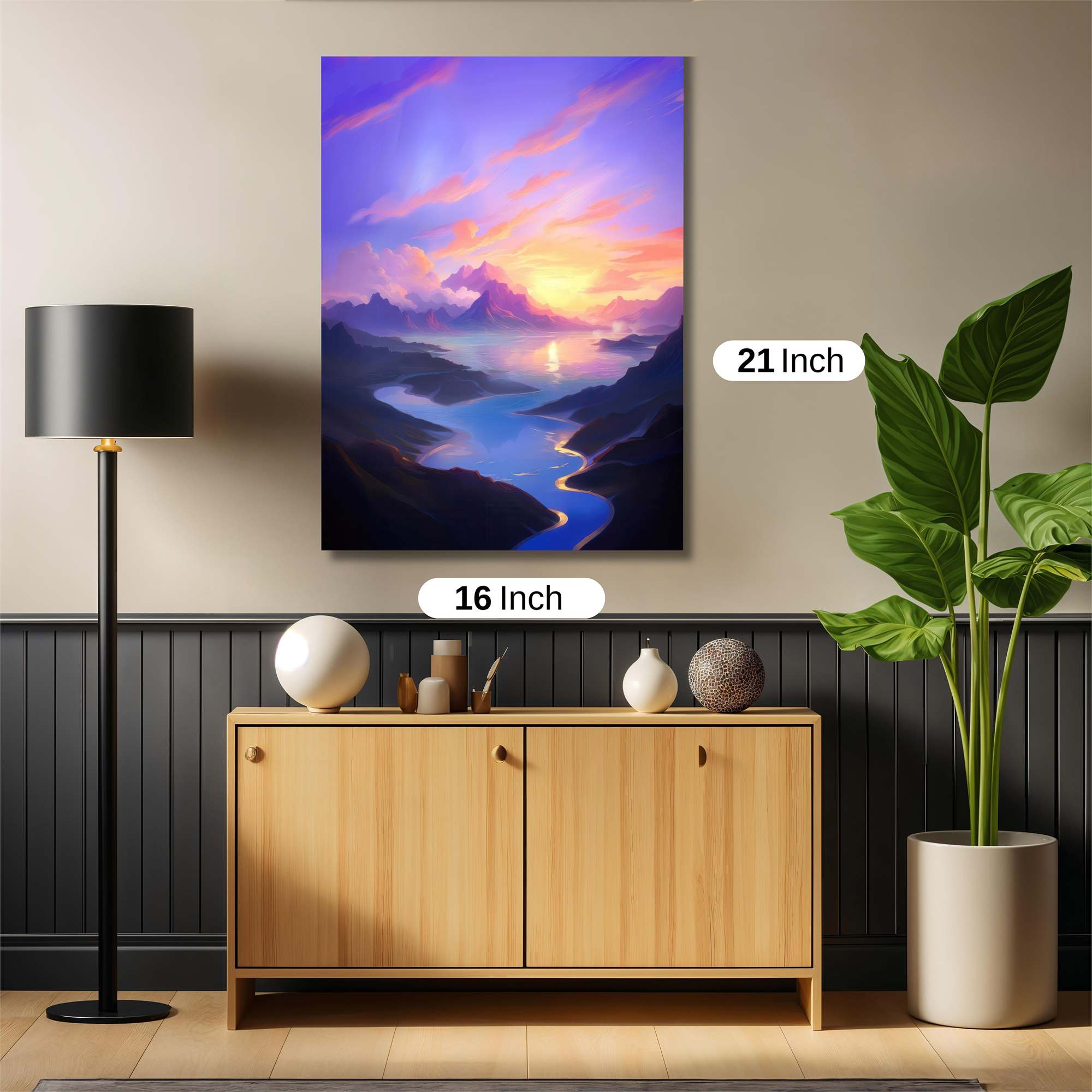 Sunrise Serenity Safe Wall Magnetic / M