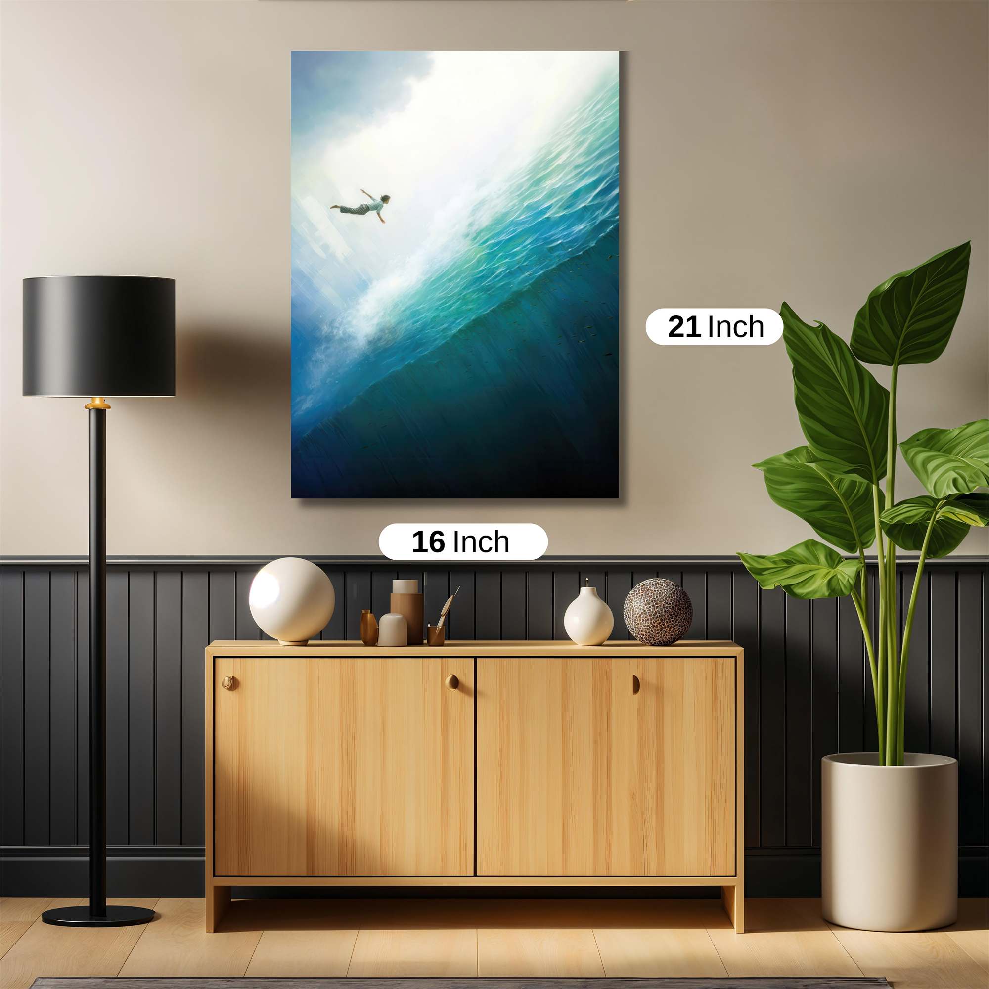 Dive Serene Safe Wall Magnetic / M