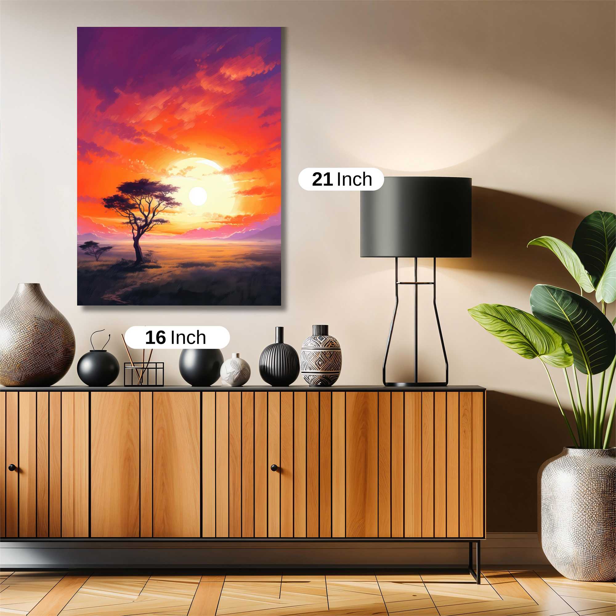 Savanna Serenity Safe Wall Magnetic / M