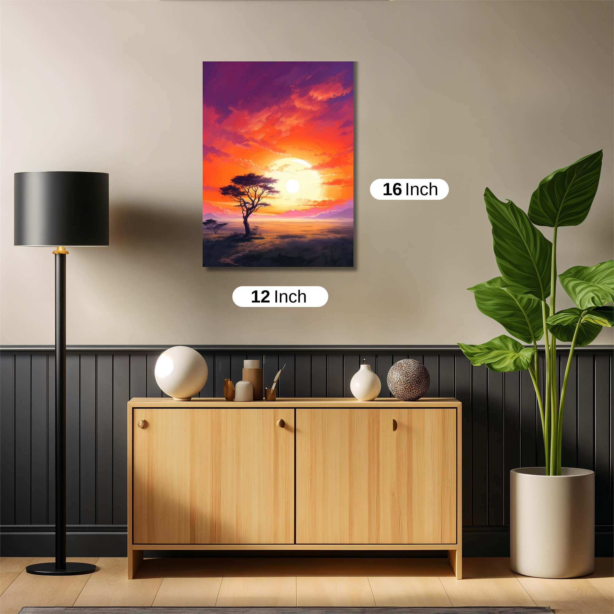 Savanna Serenity Safe Wall Magnetic / M