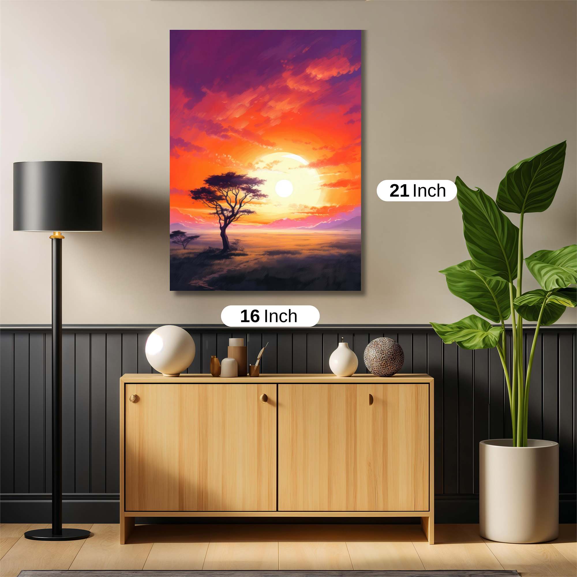 Savanna Serenity Safe Wall Magnetic / M