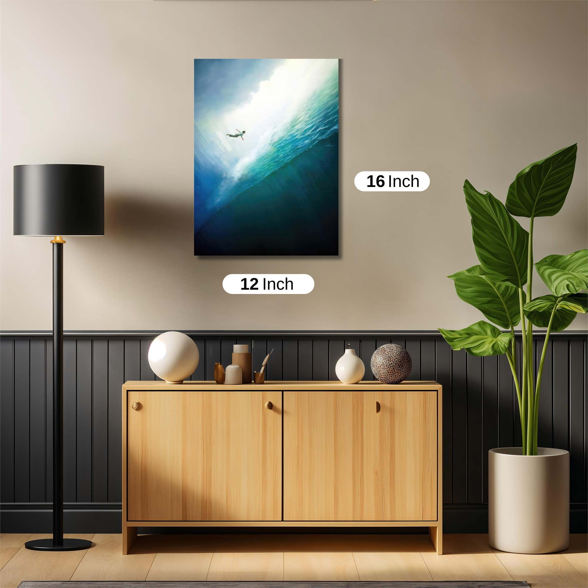 Dive Serene Safe Wall Magnetic / M