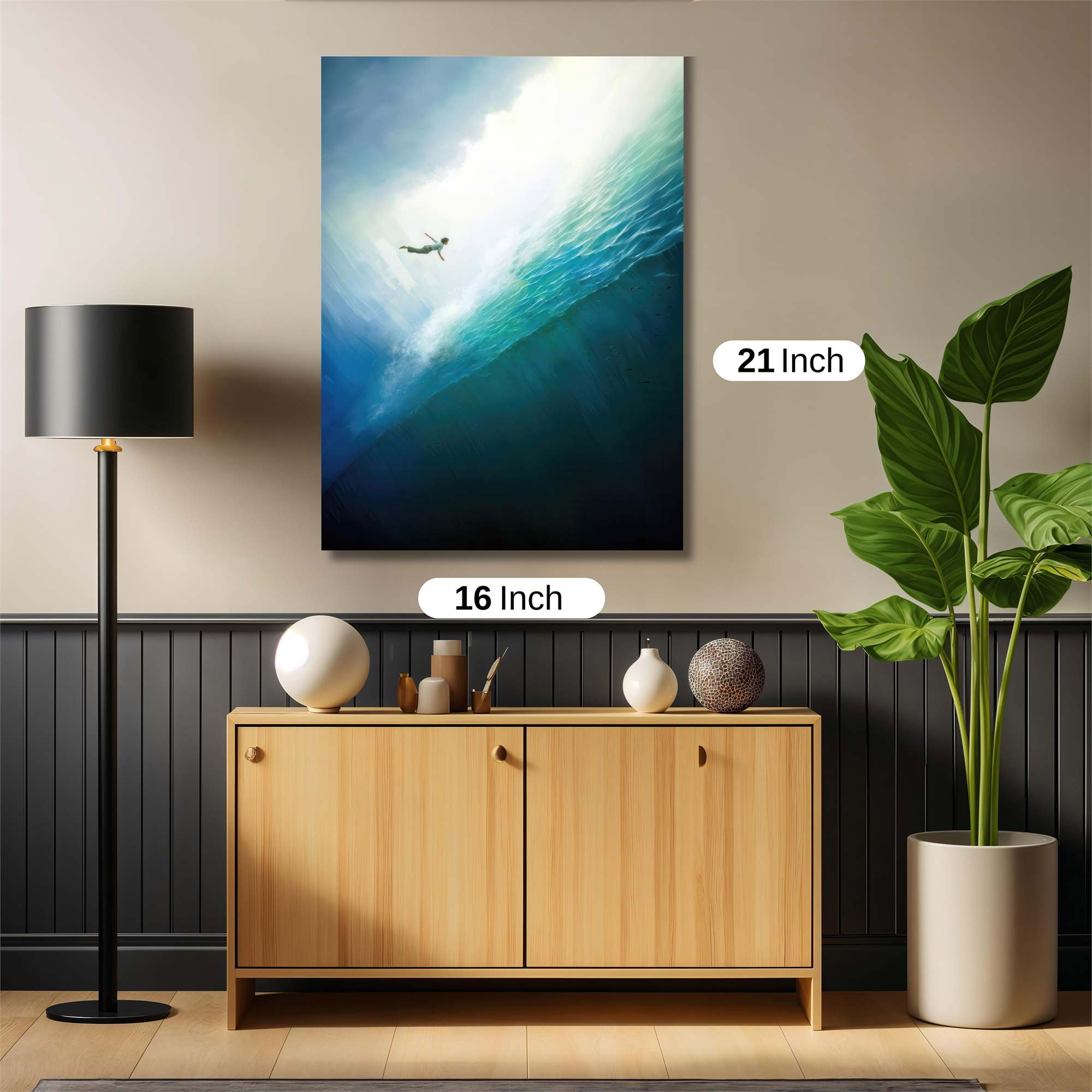 Dive Serene Safe Wall Magnetic / M