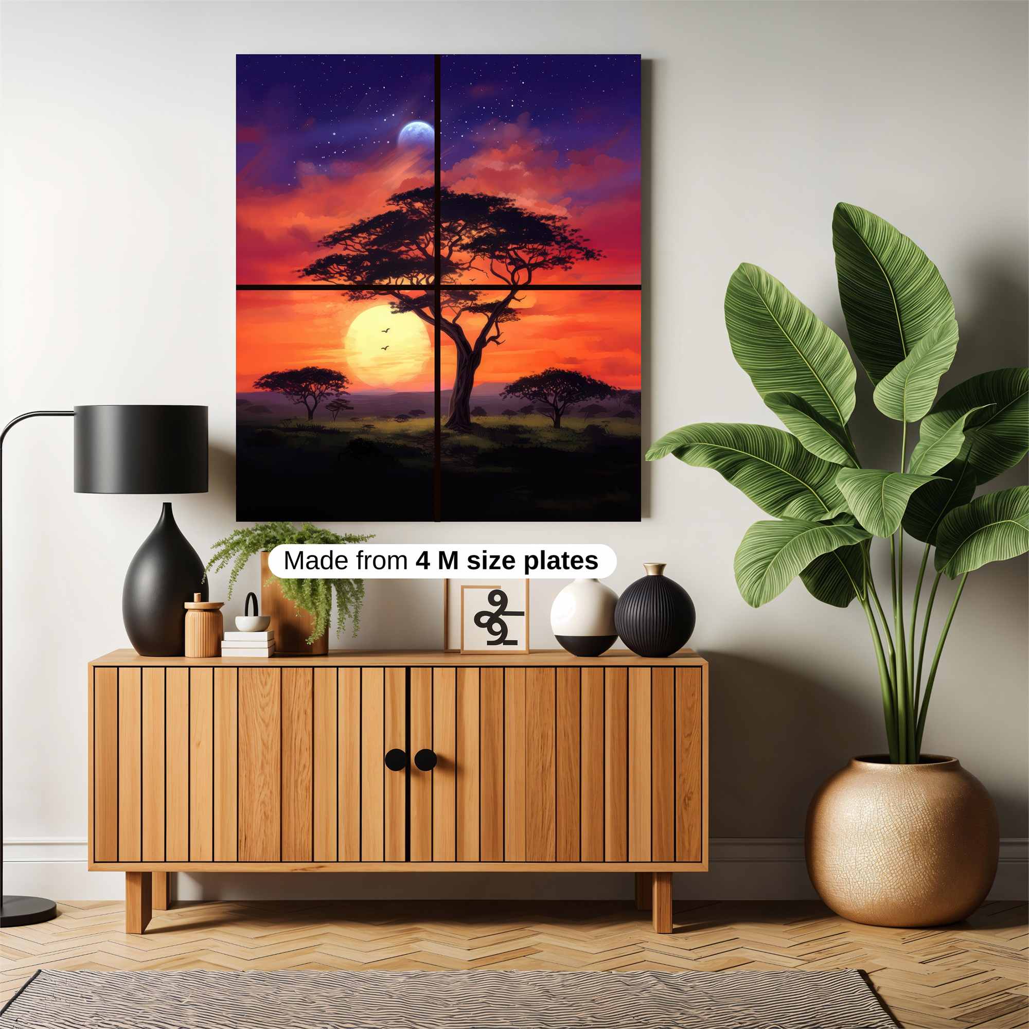 Serengeti Serenity Safe Wall Magnetic / M