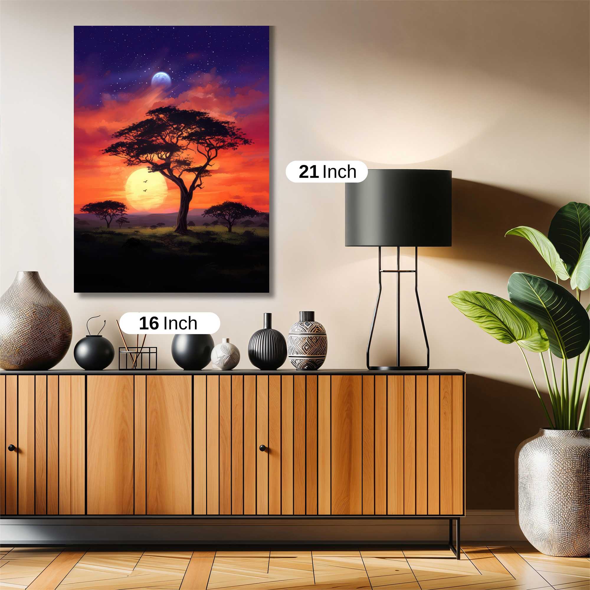 Serengeti Serenity Safe Wall Magnetic / M