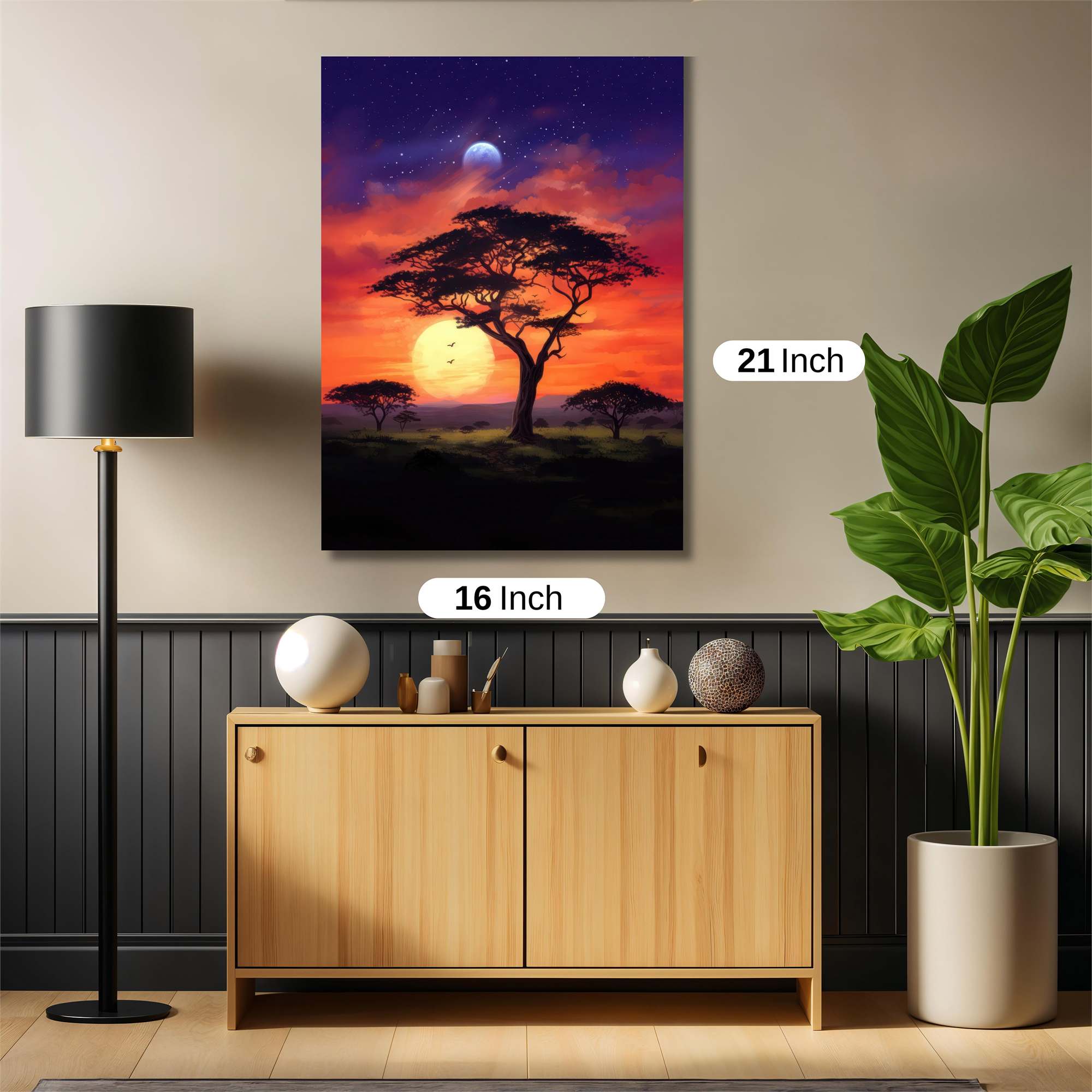 Serengeti Serenity Safe Wall Magnetic / M
