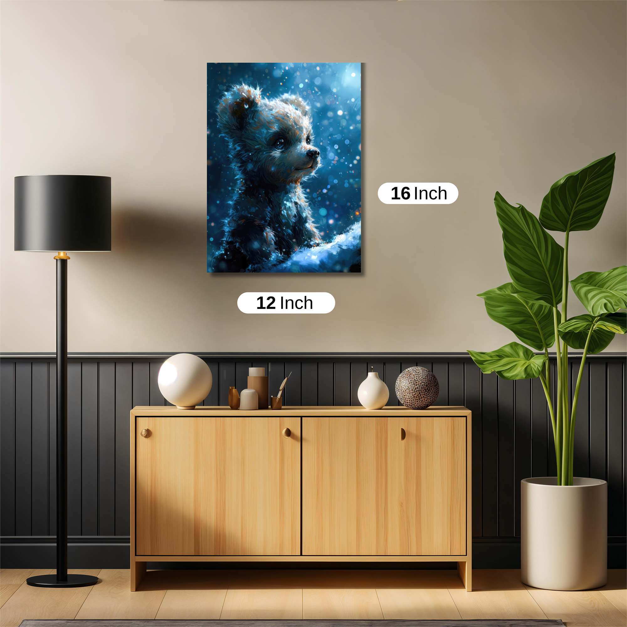 Bear Dream Safe Wall Magnetic / M