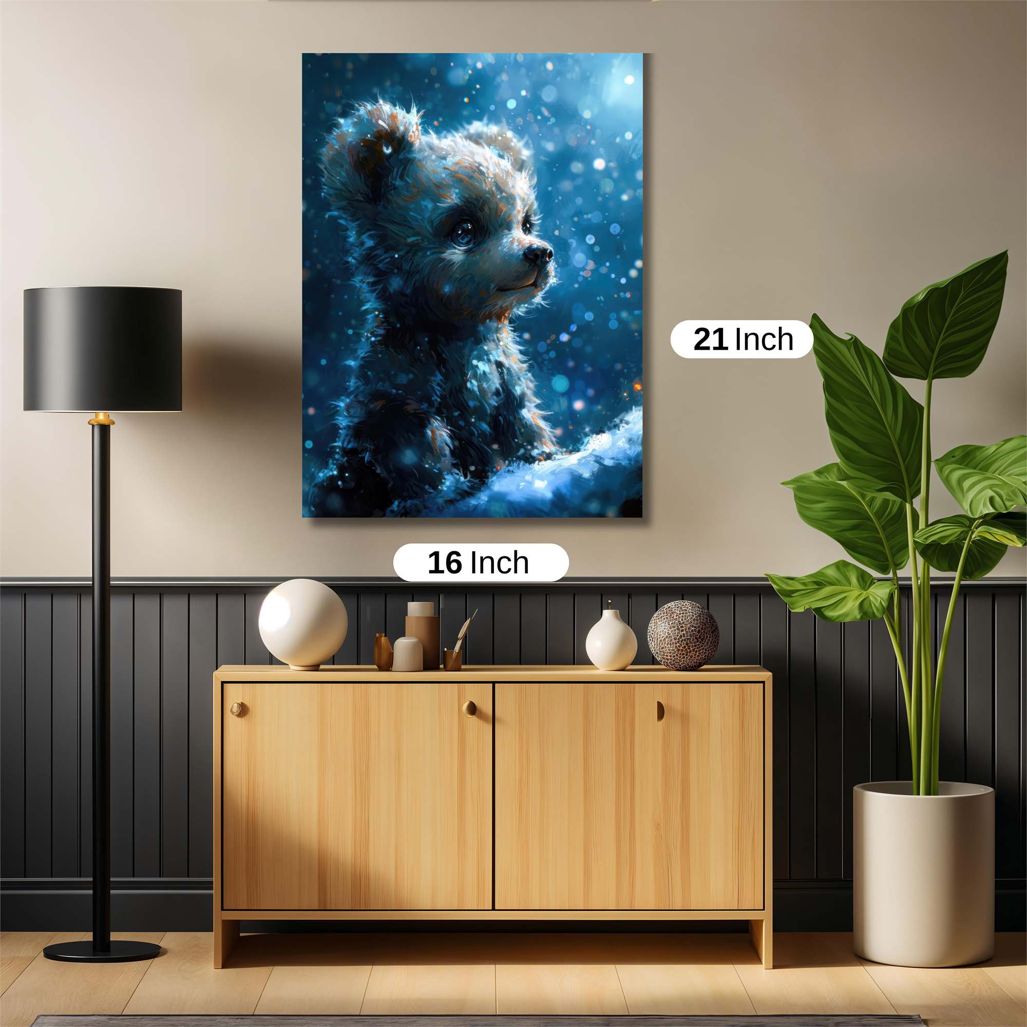 Bear Dream Safe Wall Magnetic / M