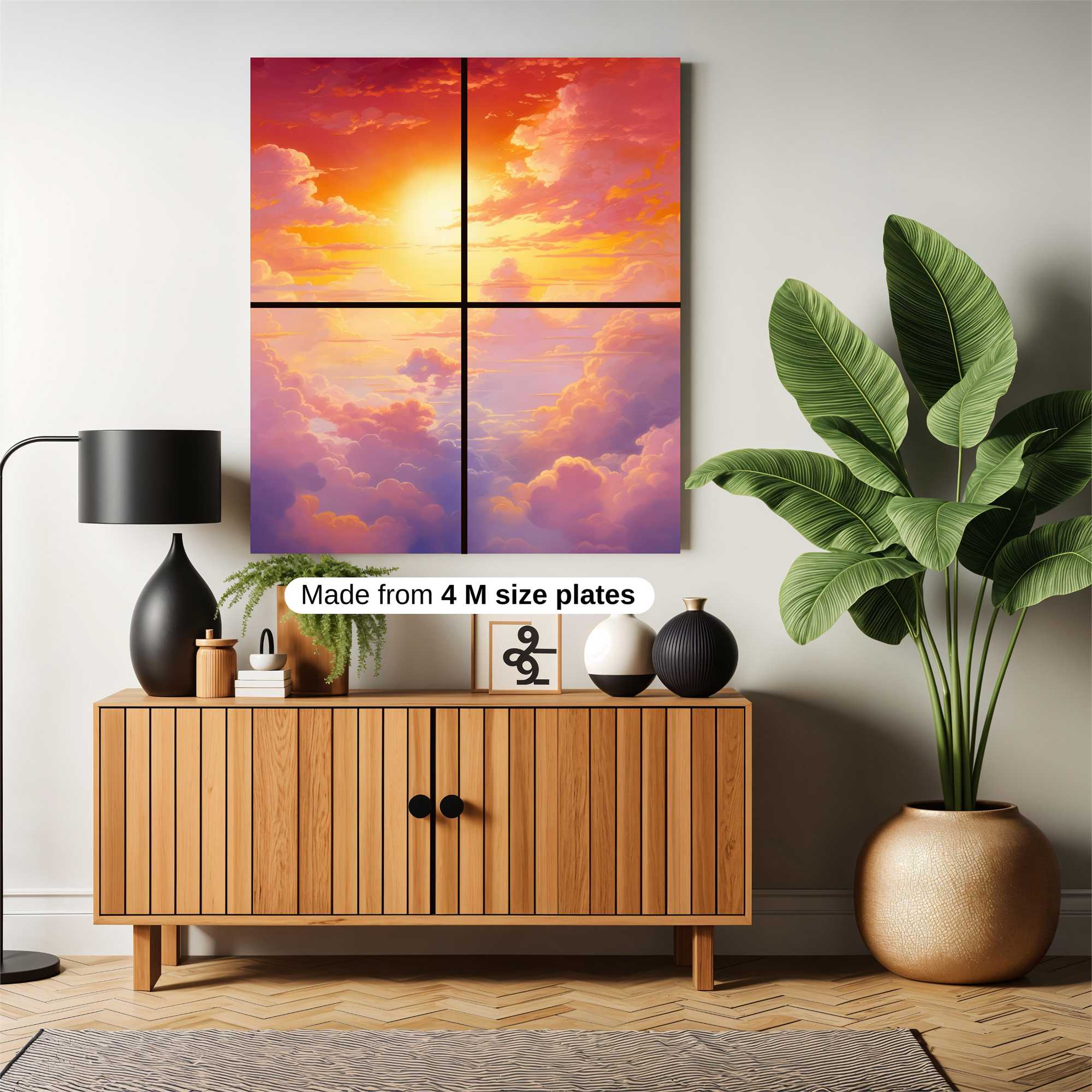 Sunrise Serenity Safe Wall Magnetic / M
