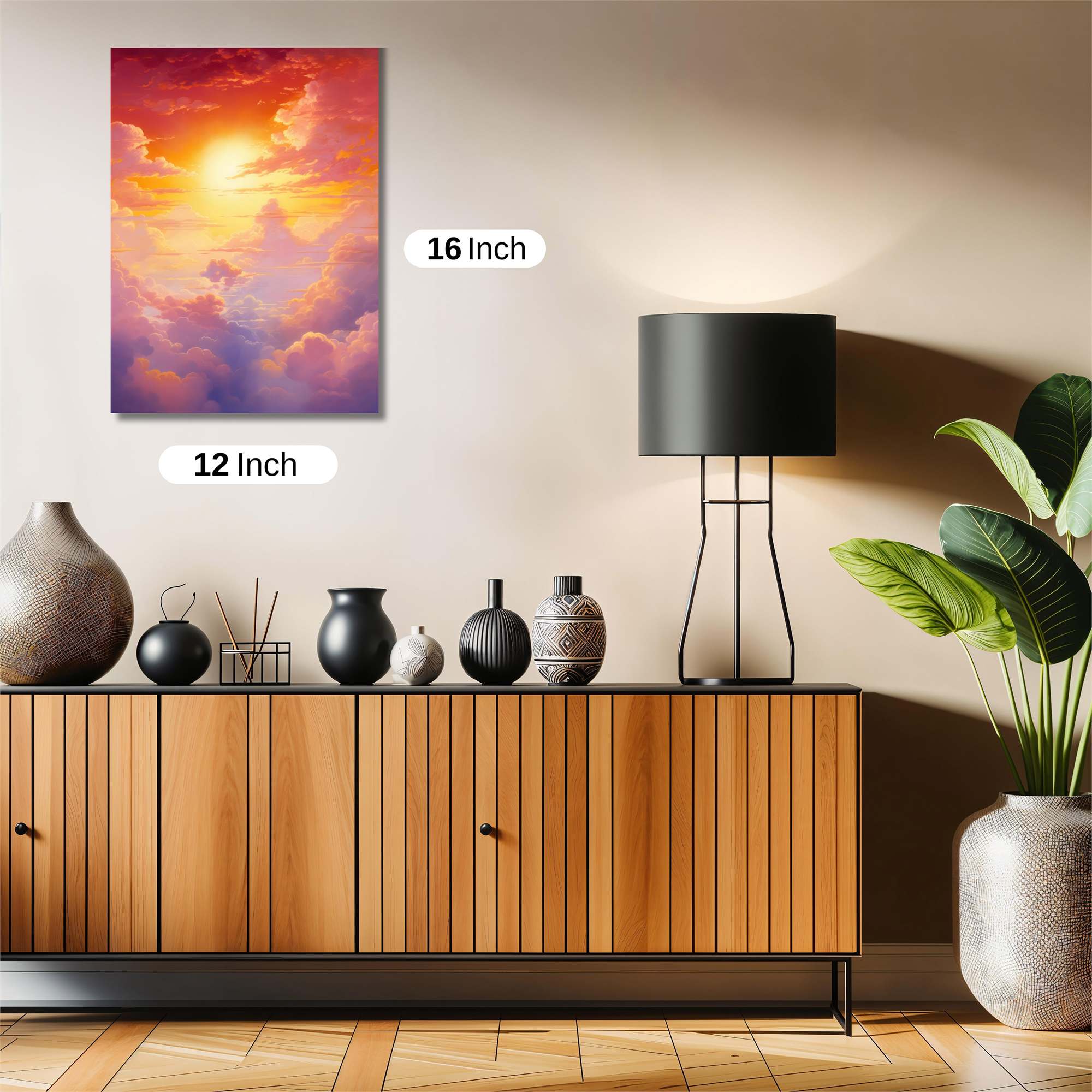 Sunrise Serenity Safe Wall Magnetic / M