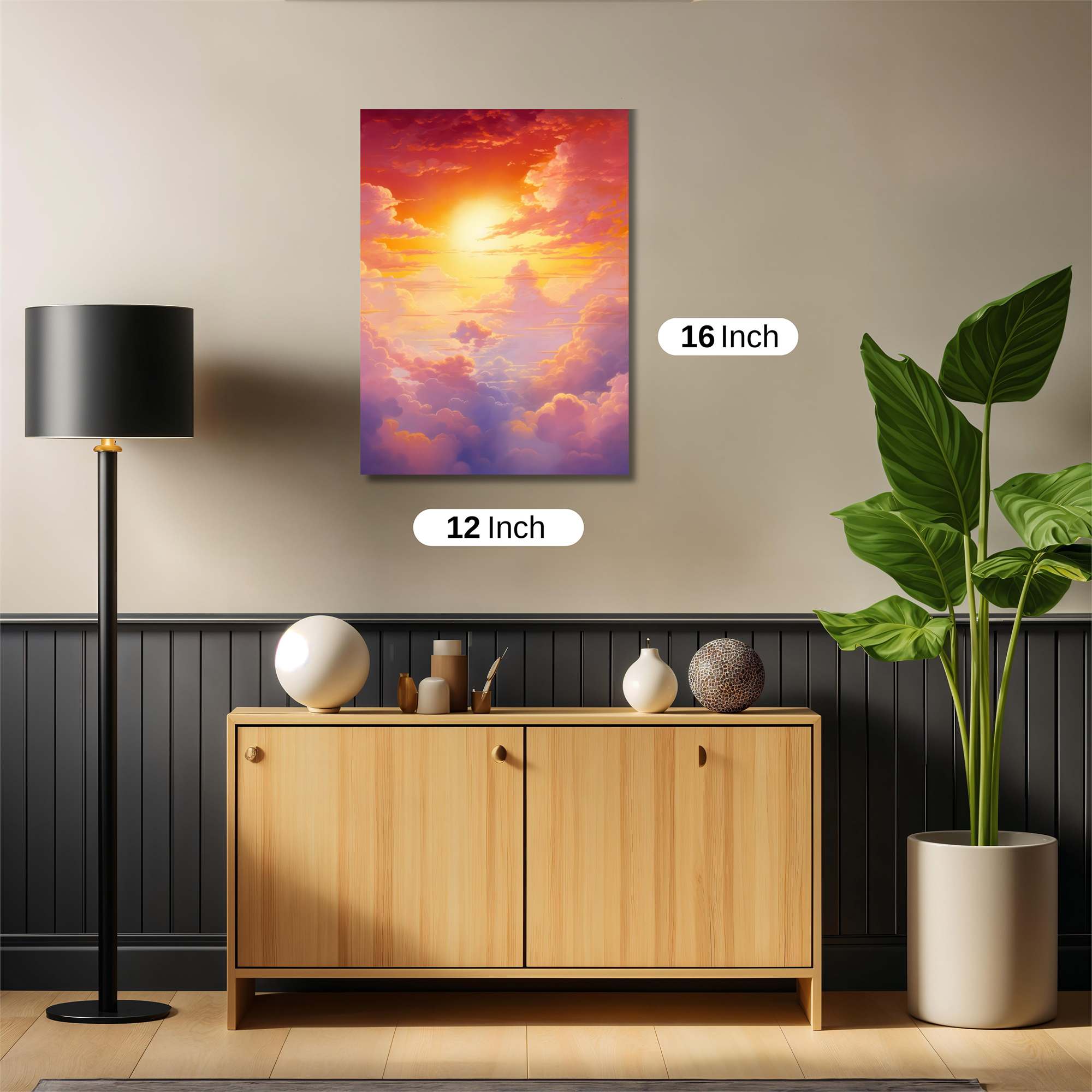 Sunrise Serenity Safe Wall Magnetic / M