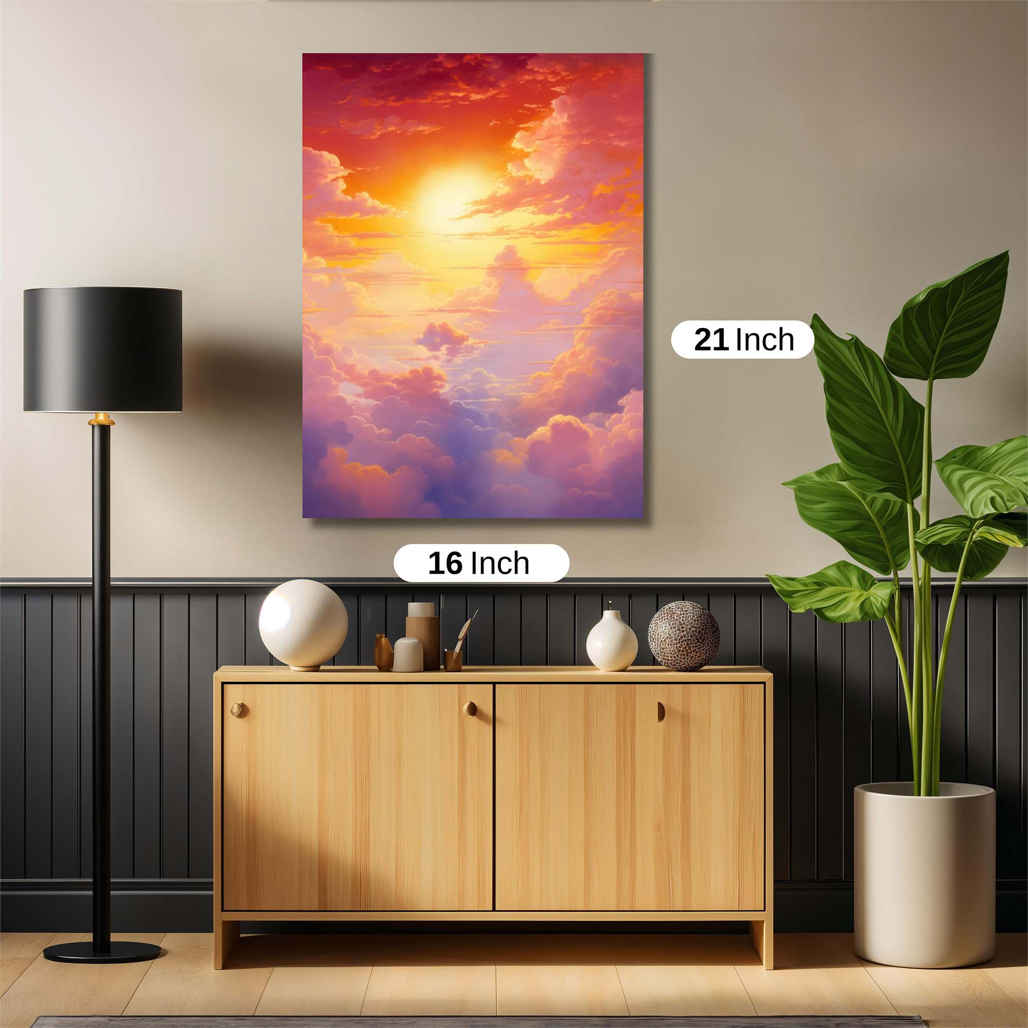 Sunrise Serenity Safe Wall Magnetic / M
