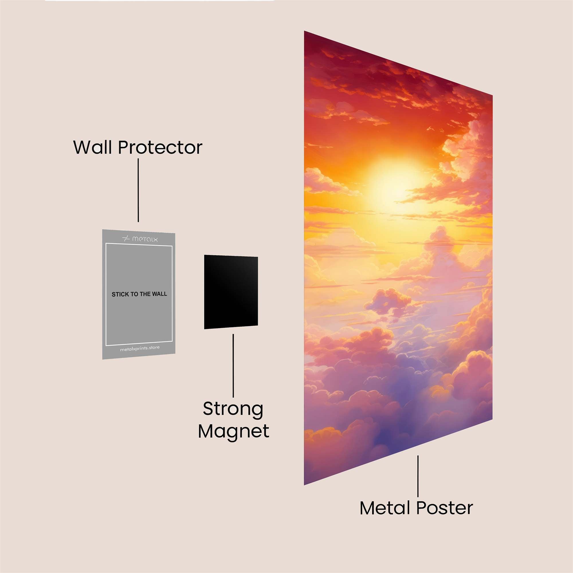 Sunrise Serenity Safe Wall Magnetic / M