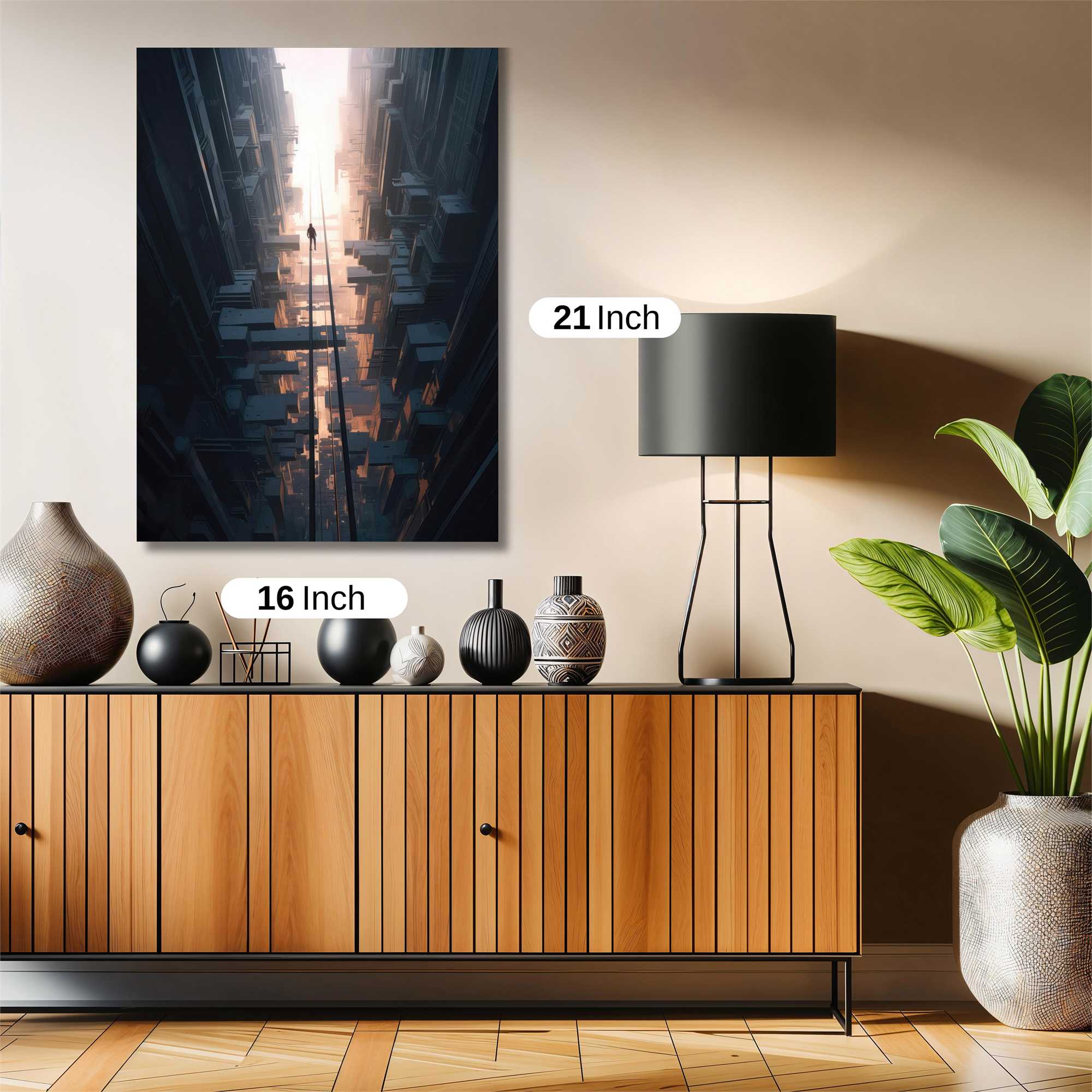 Neon Solitude Safe Wall Magnetic / M