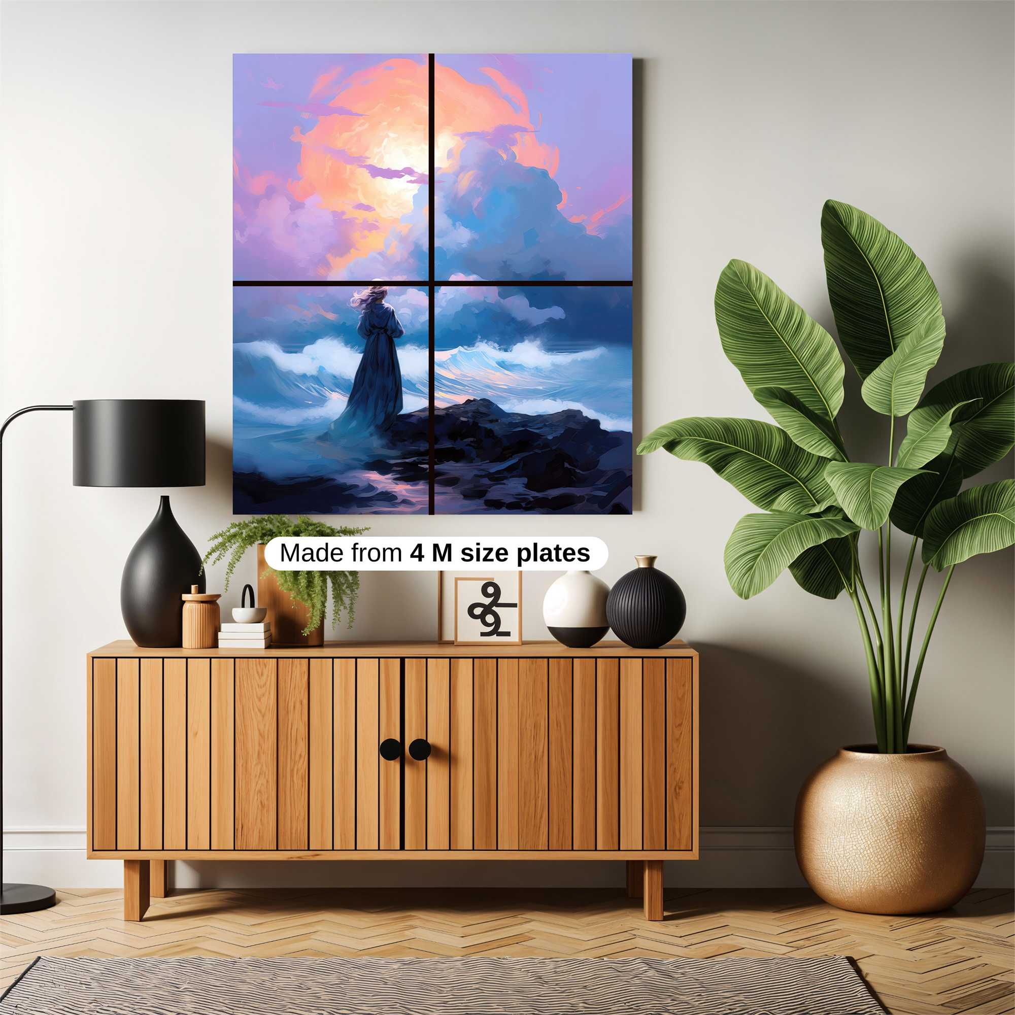 Twilight Contemplation Safe Wall Magnetic / M