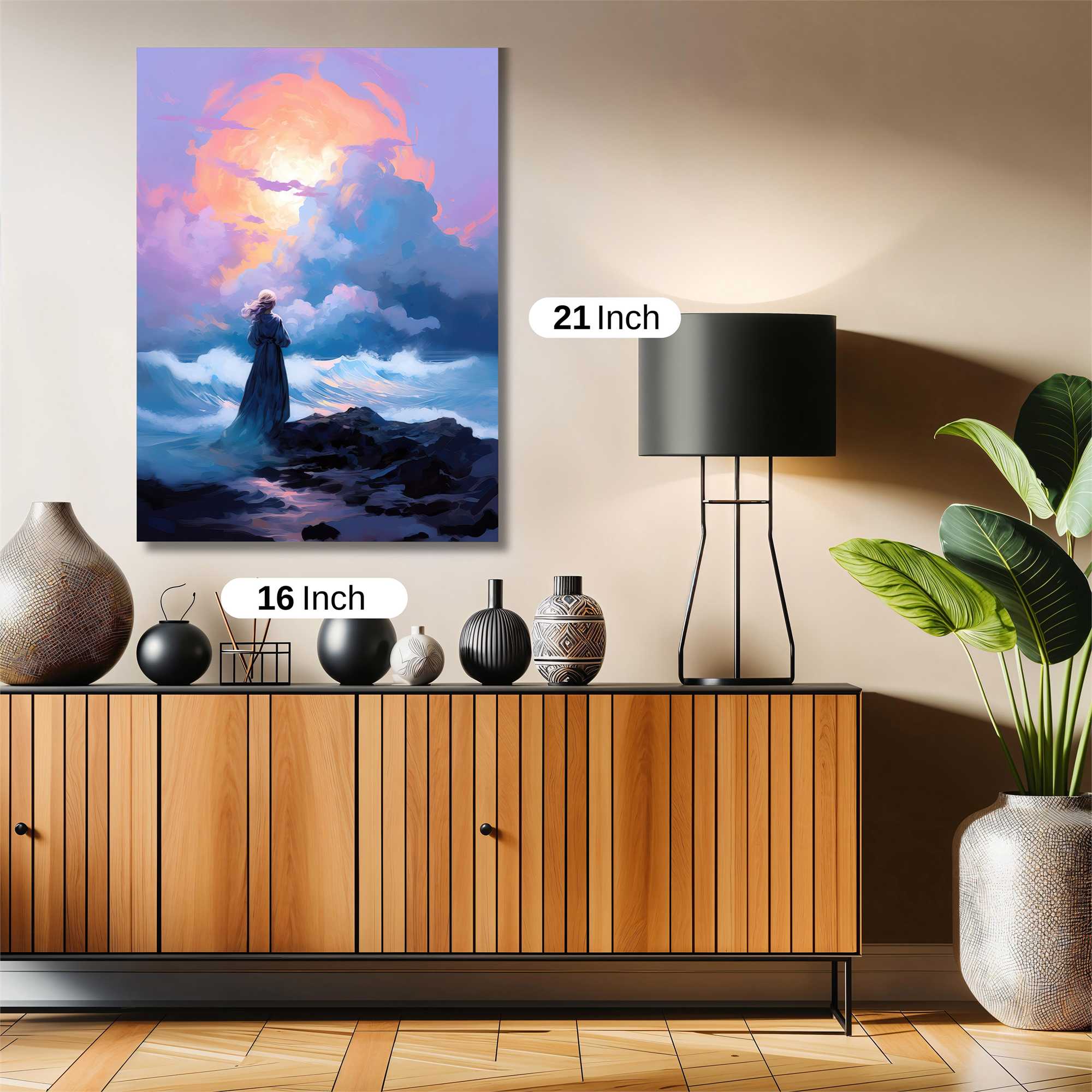 Twilight Contemplation Safe Wall Magnetic / M