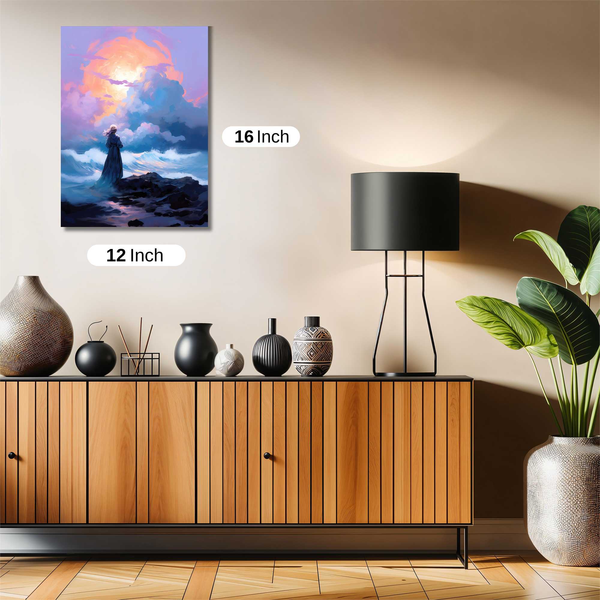 Twilight Contemplation Safe Wall Magnetic / M