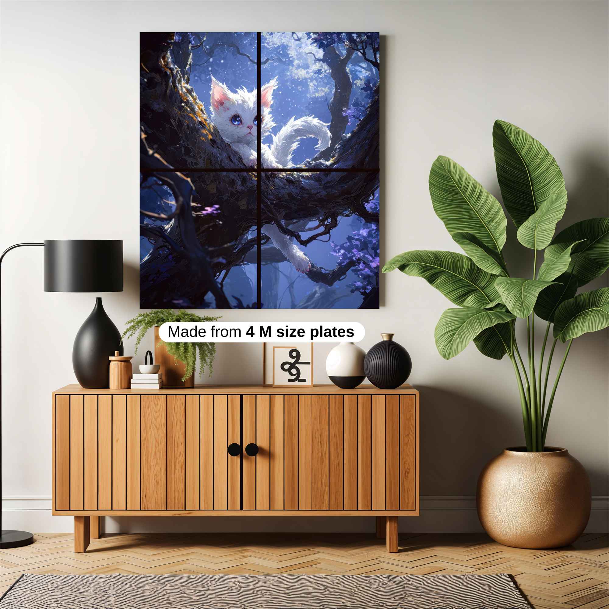 Moonlit Whimsy Safe Wall Magnetic / M