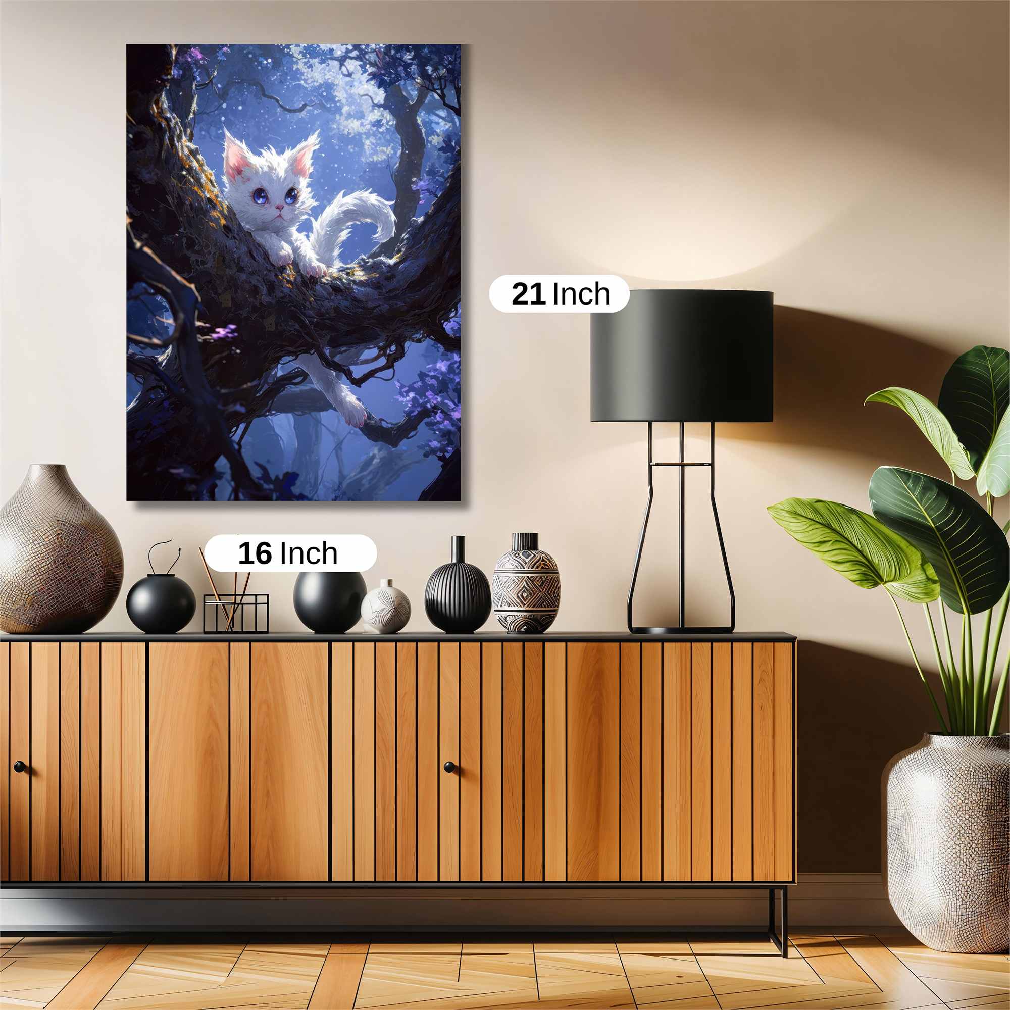 Moonlit Whimsy Safe Wall Magnetic / M