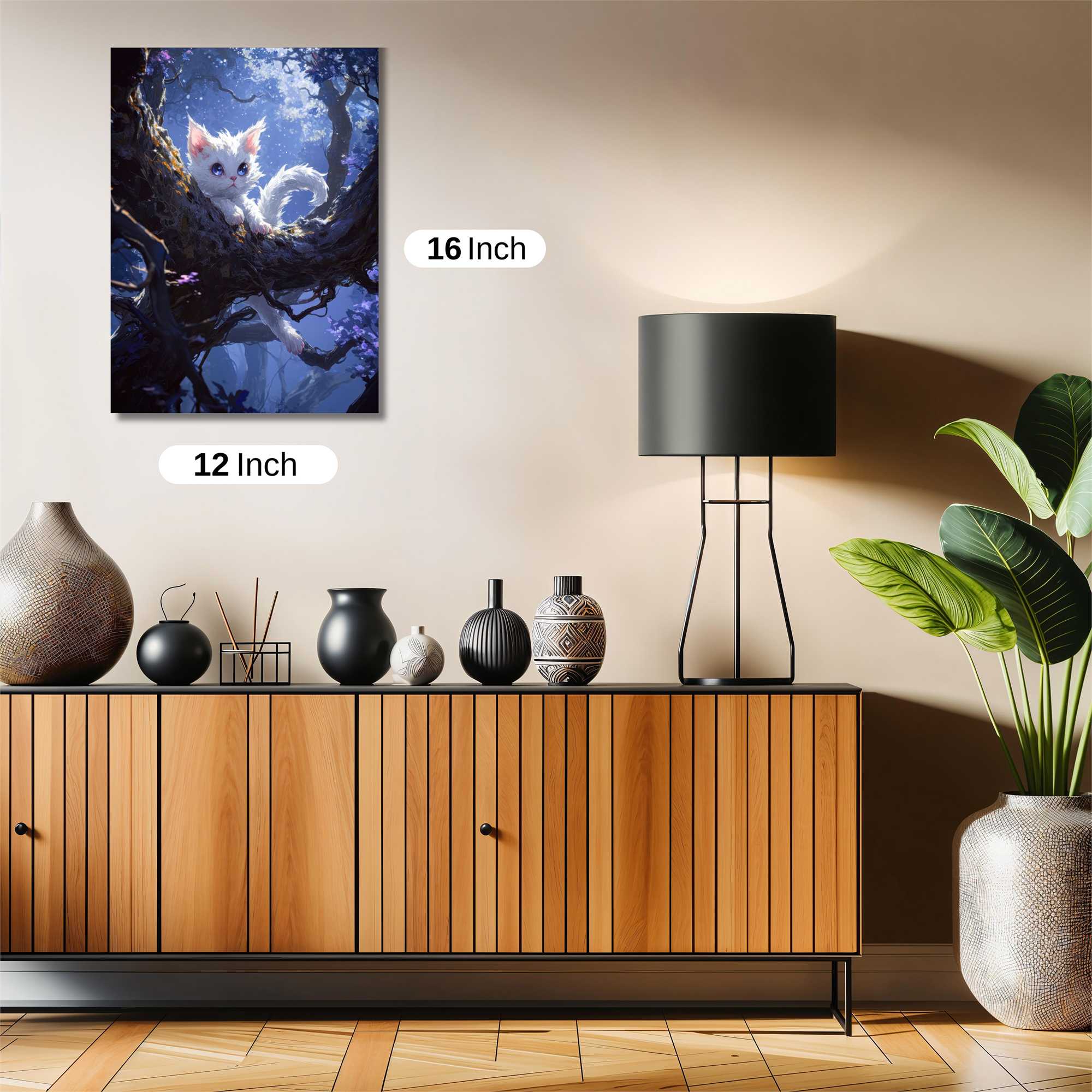 Moonlit Whimsy Safe Wall Magnetic / M