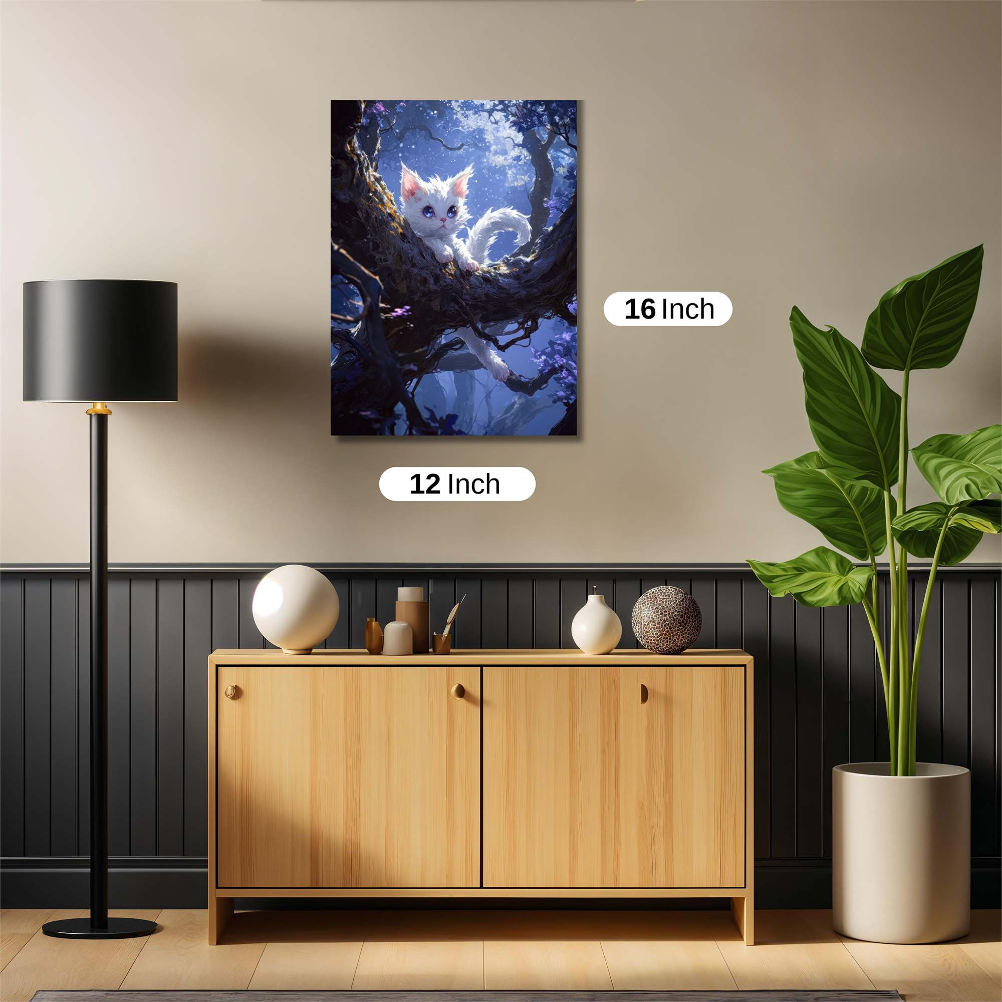 Moonlit Whimsy Safe Wall Magnetic / M