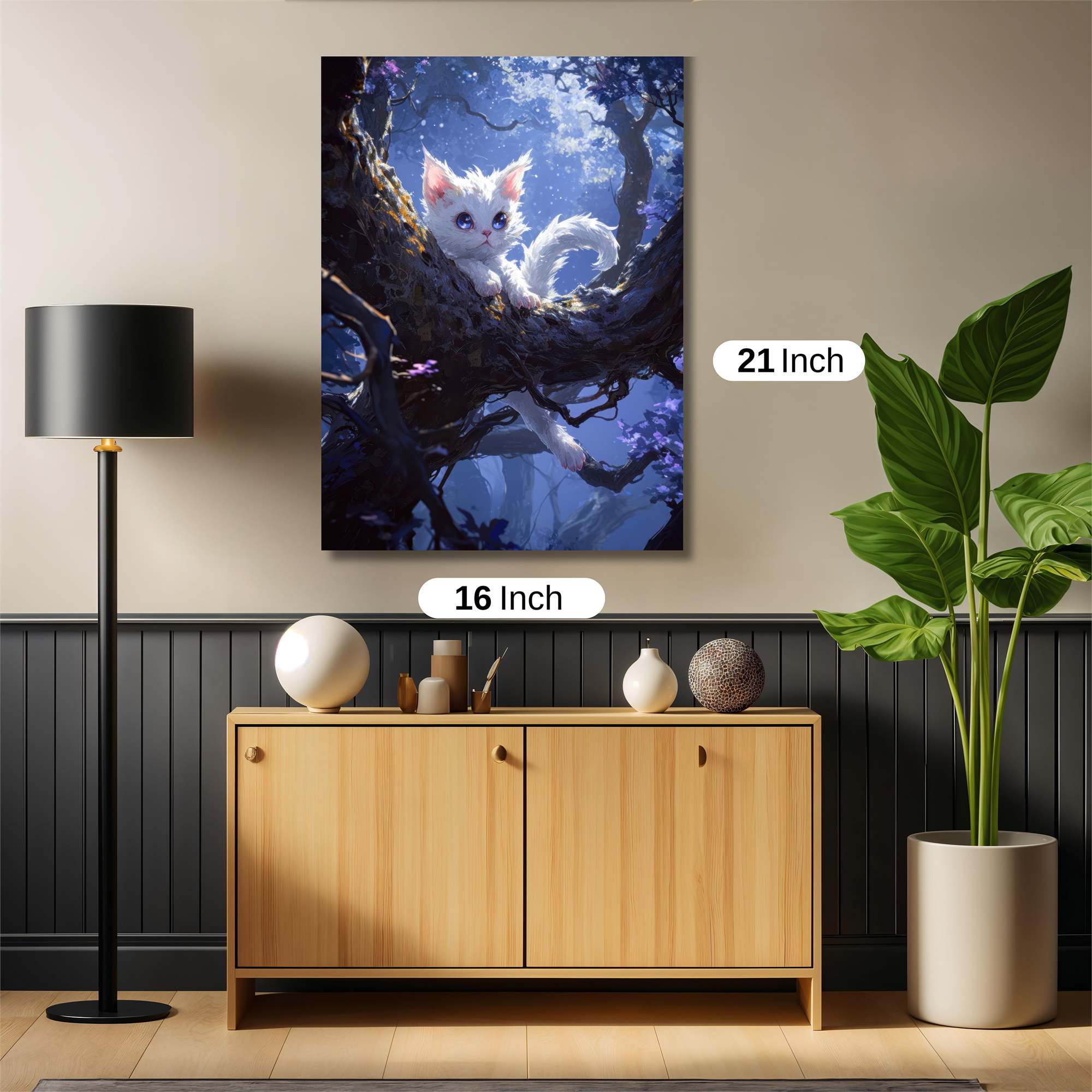 Moonlit Whimsy Safe Wall Magnetic / M