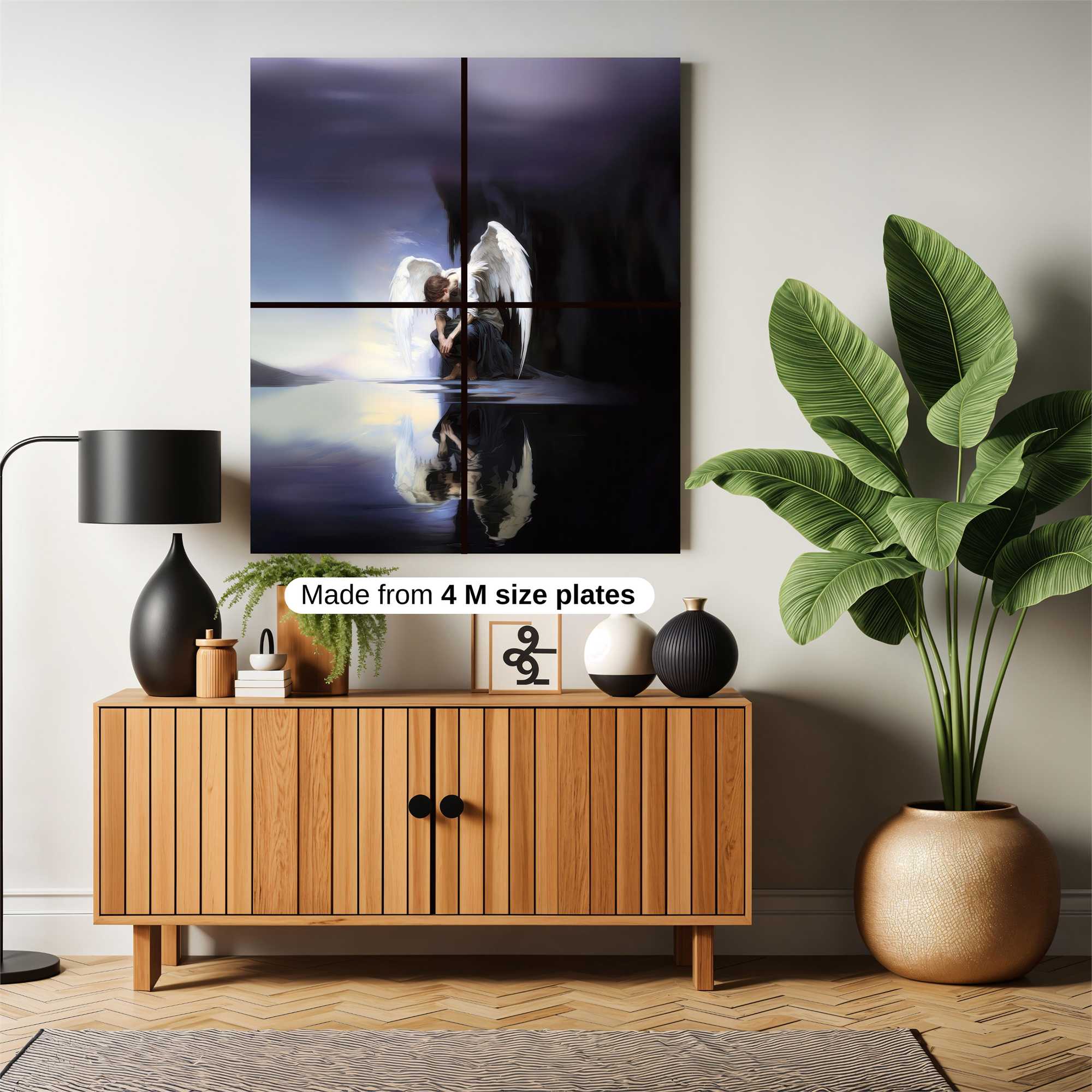 Angel Sorrow Safe Wall Magnetic / M