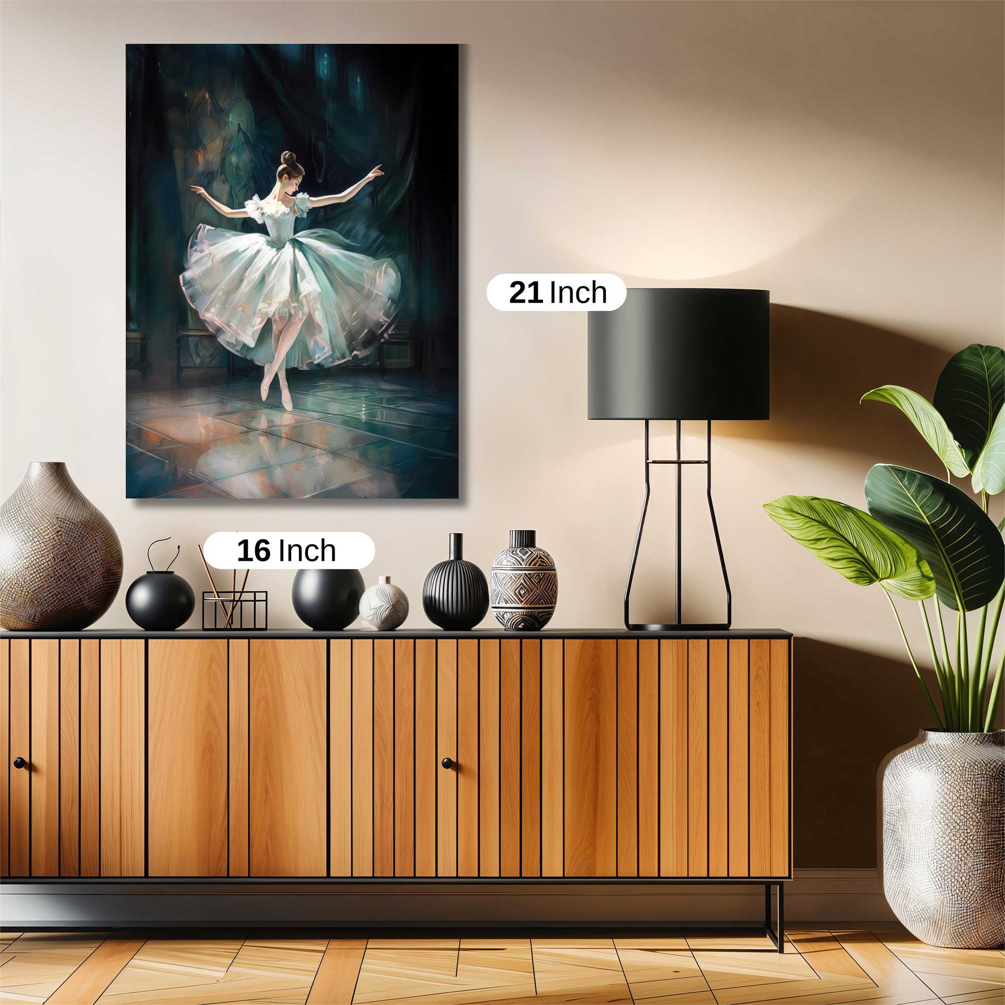 Ballerina Whirl Safe Wall Magnetic / M