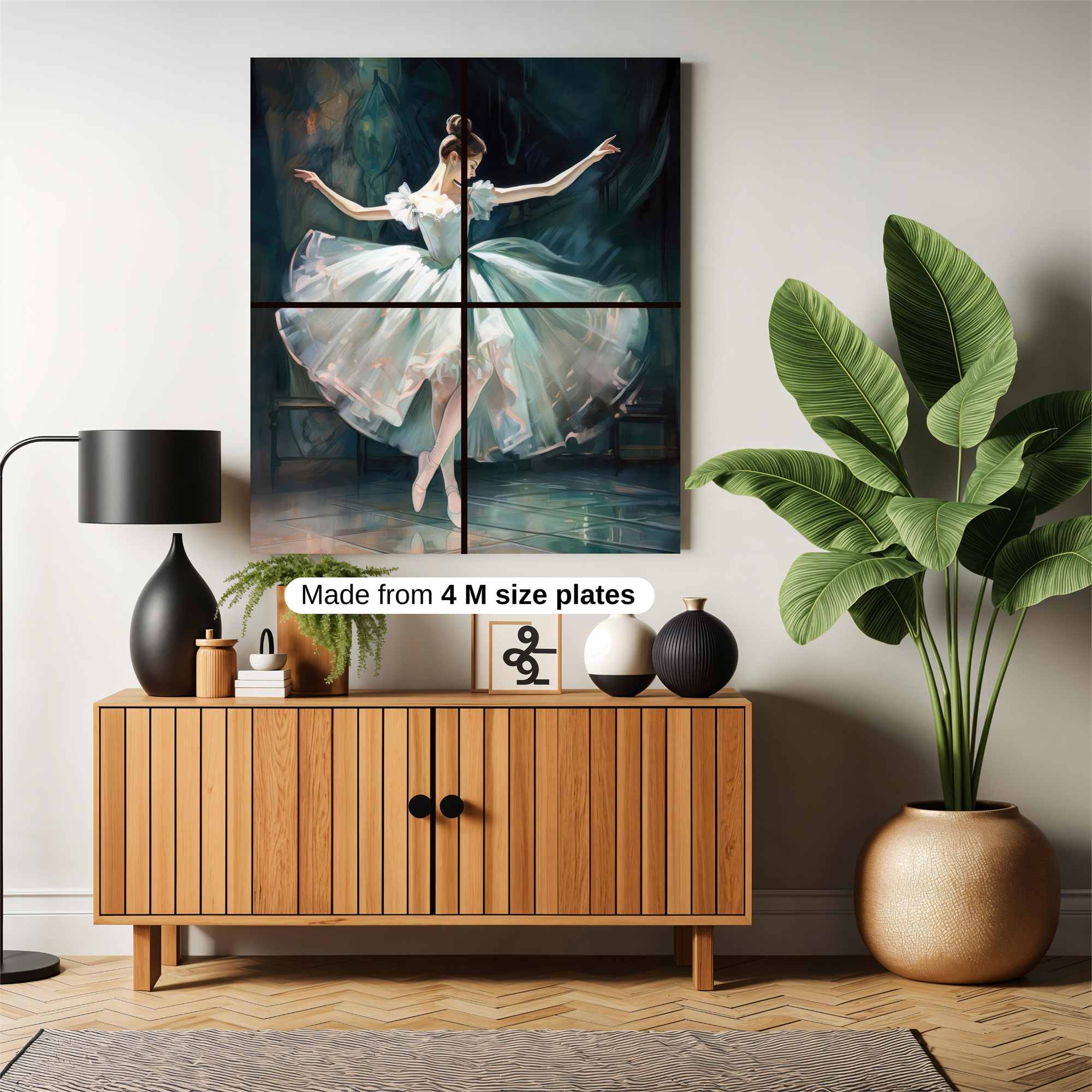 Ballerina Grace Safe Wall Magnetic / M