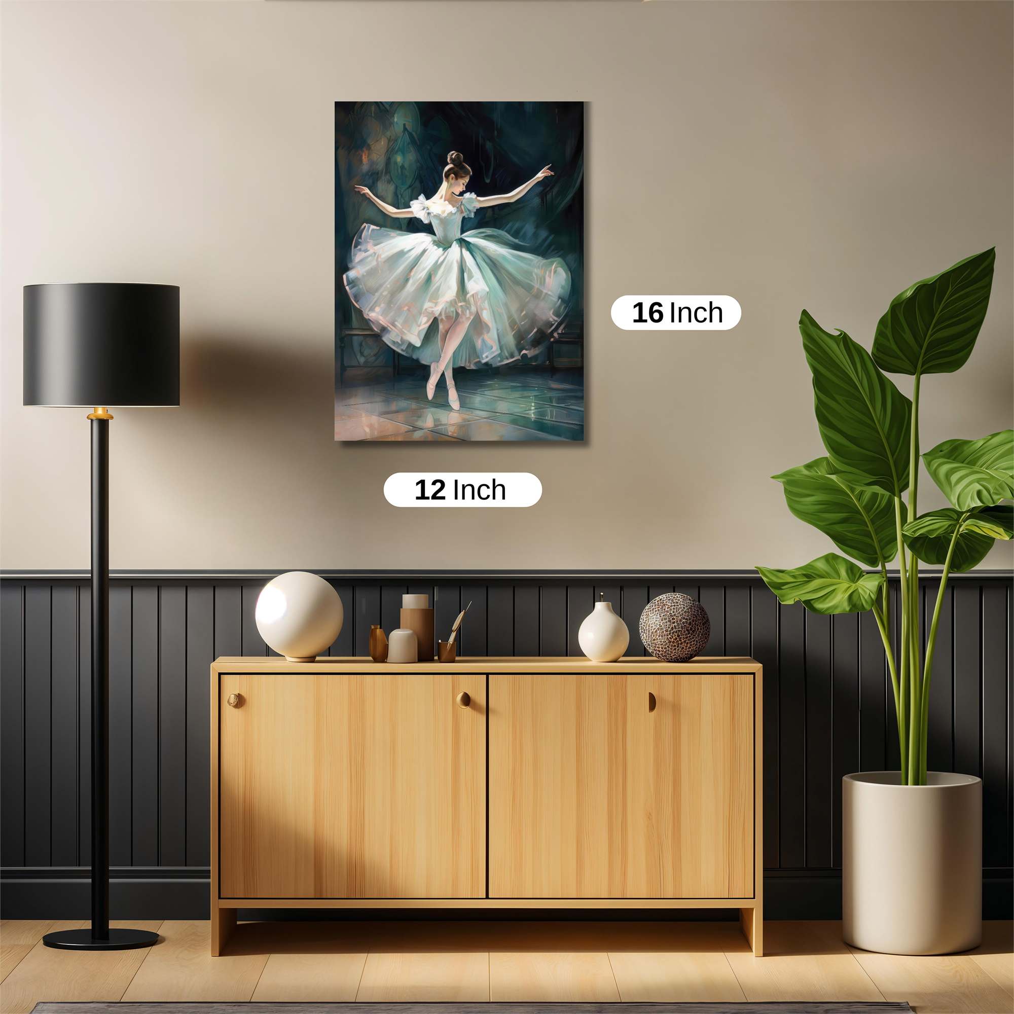 Ballerina Grace Safe Wall Magnetic / M