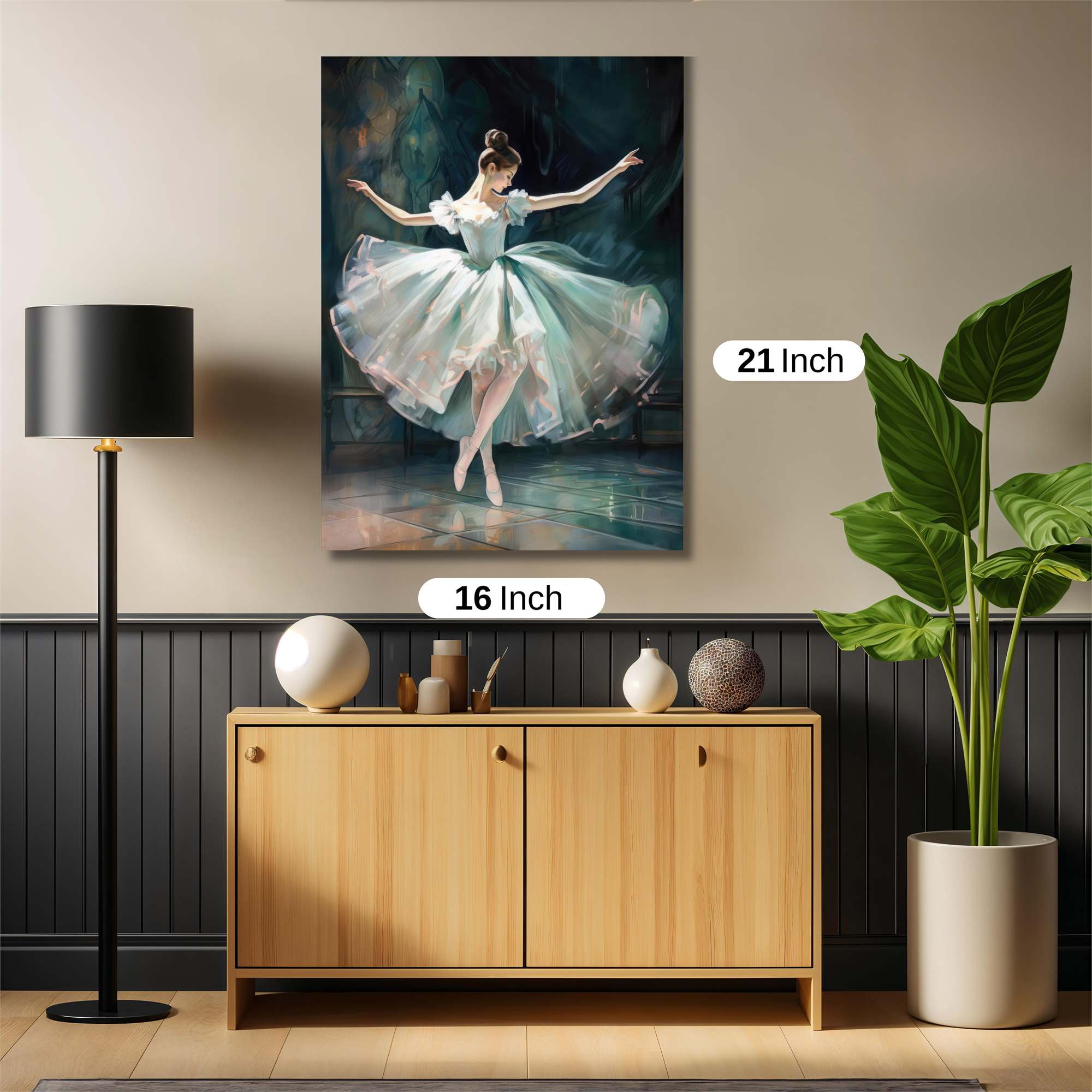 Ballerina Grace Safe Wall Magnetic / M